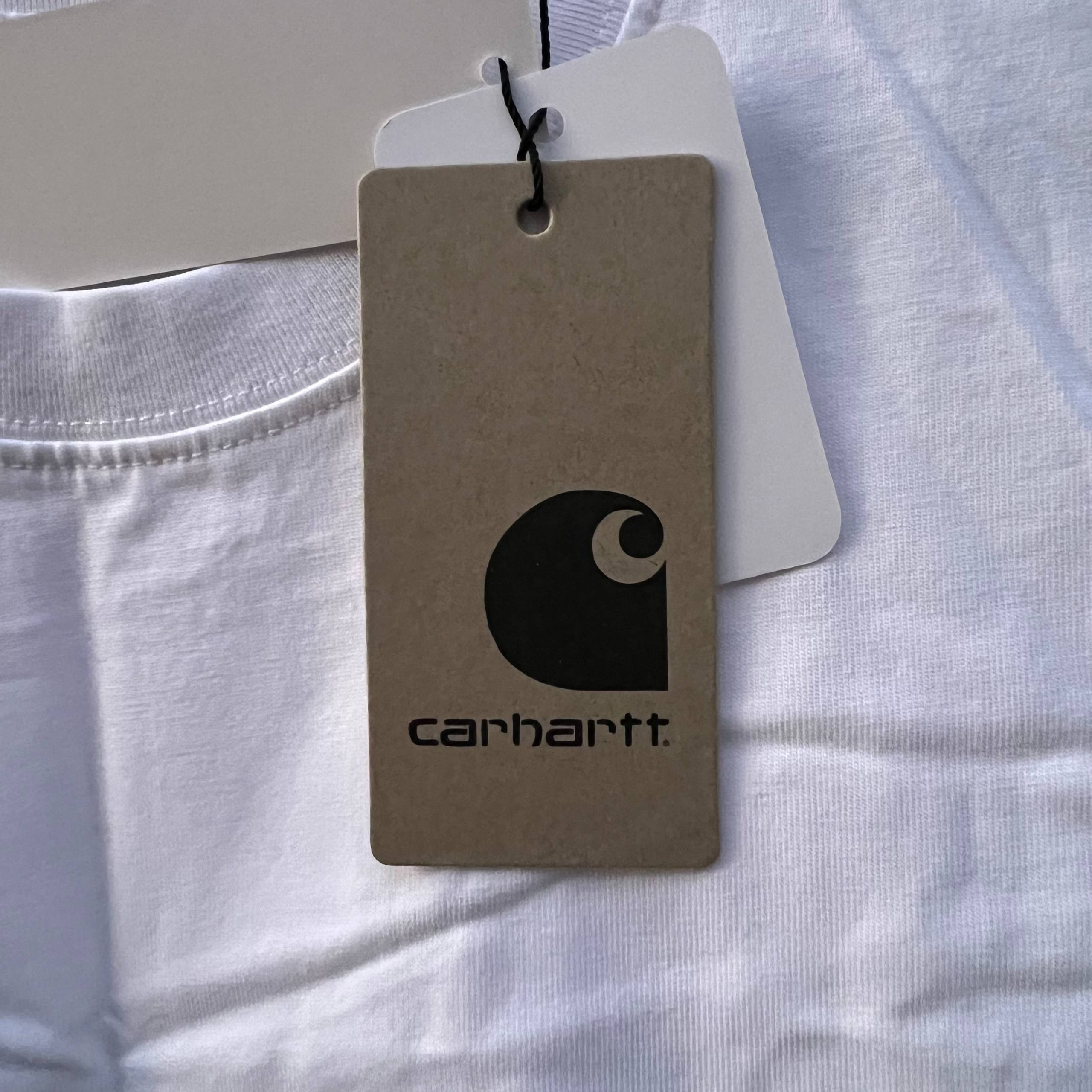 Carhartt Carhartt Big Logo T-Shirt White | NWT Mens L Size US L / EU 52-54 / 3 - 8 Thumbnail