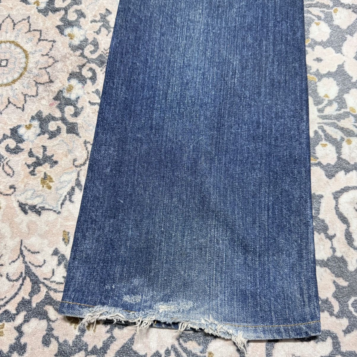 Levi's Vintage Levis 517 Denim Flare Jeans Hedi Slimane Size US 33 - 16 Thumbnail