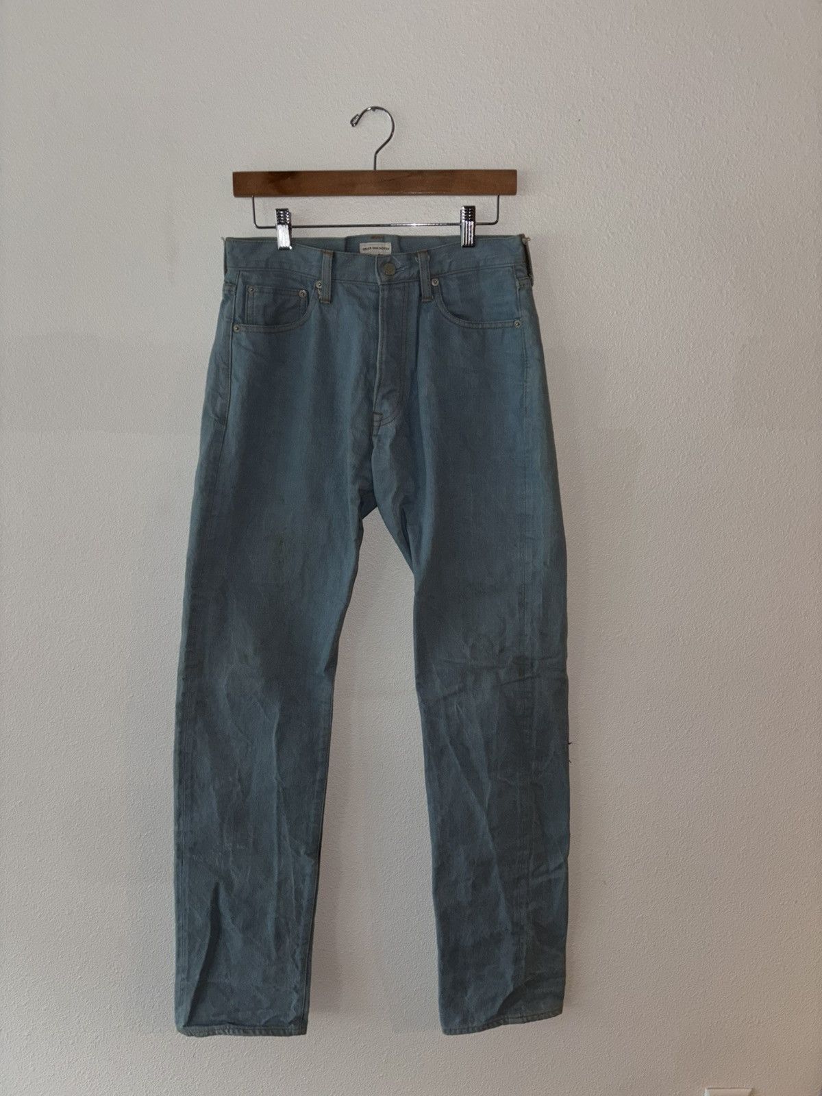 Dries Van Noten Dries Van Noten Even-wash Denim Size US 31 - 1 Thumbnail