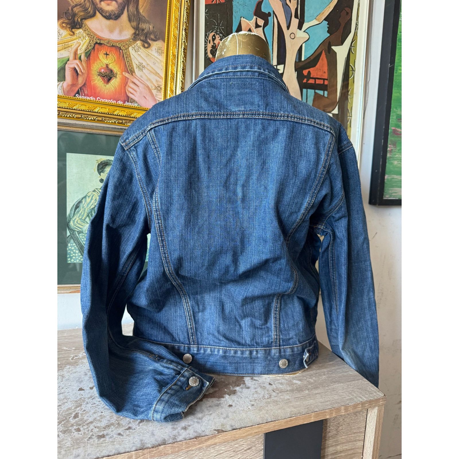 UNIF Kiko For Unif Denim Jacket Size Mens Small/Ladies Large Size S / US 4 / IT 40 - 3 Thumbnail