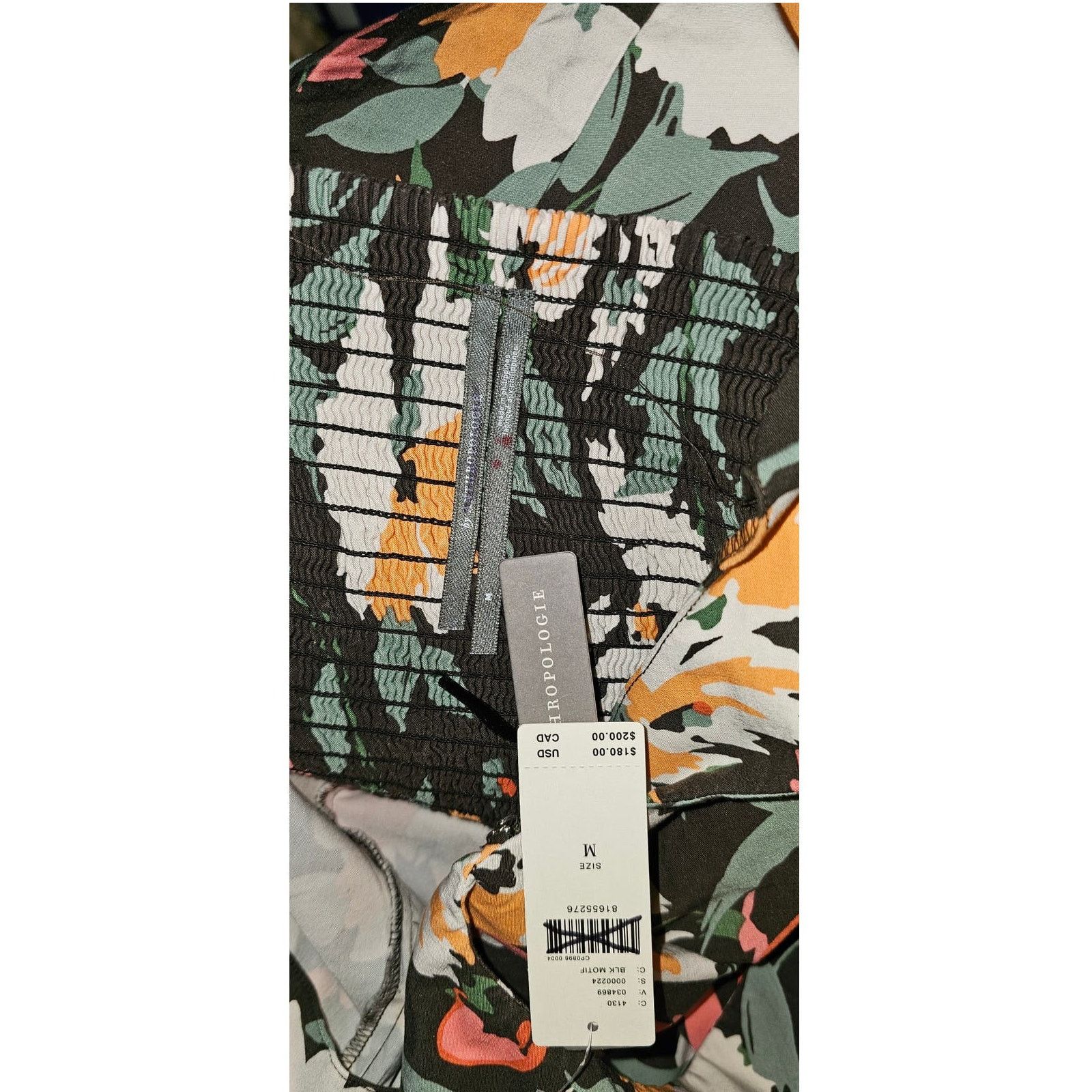 Anthropologie New By Anthropologie Sweetheart Floral Mini Dress $180 M Size M / US 6-8 / IT 42-44 - 6 Thumbnail