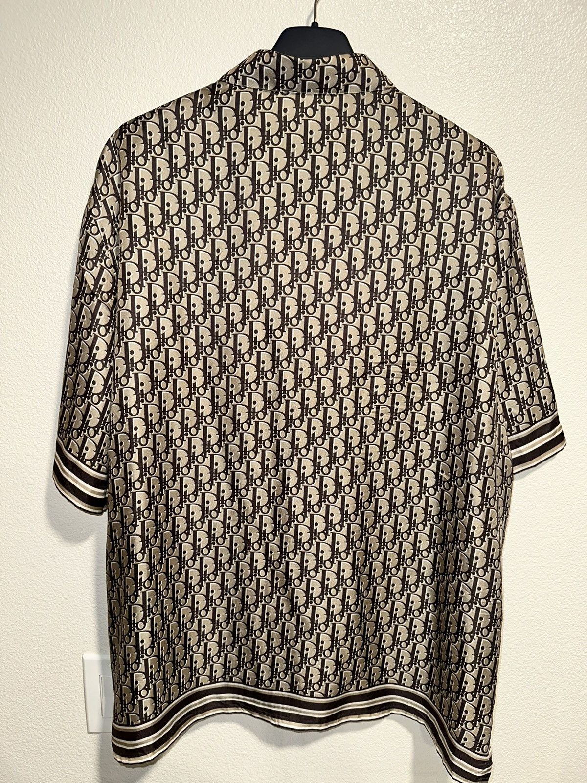 Dior Dior Oblique 100% Silk shirt Size US L / EU 52-54 / 3 - 7 Thumbnail