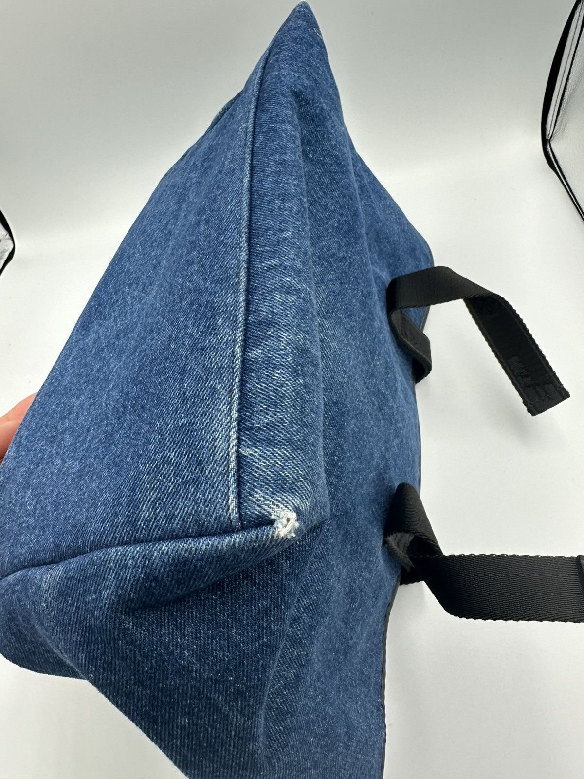 Off-White Off White Denim Handle Bag Size ONE SIZE - 4 Thumbnail