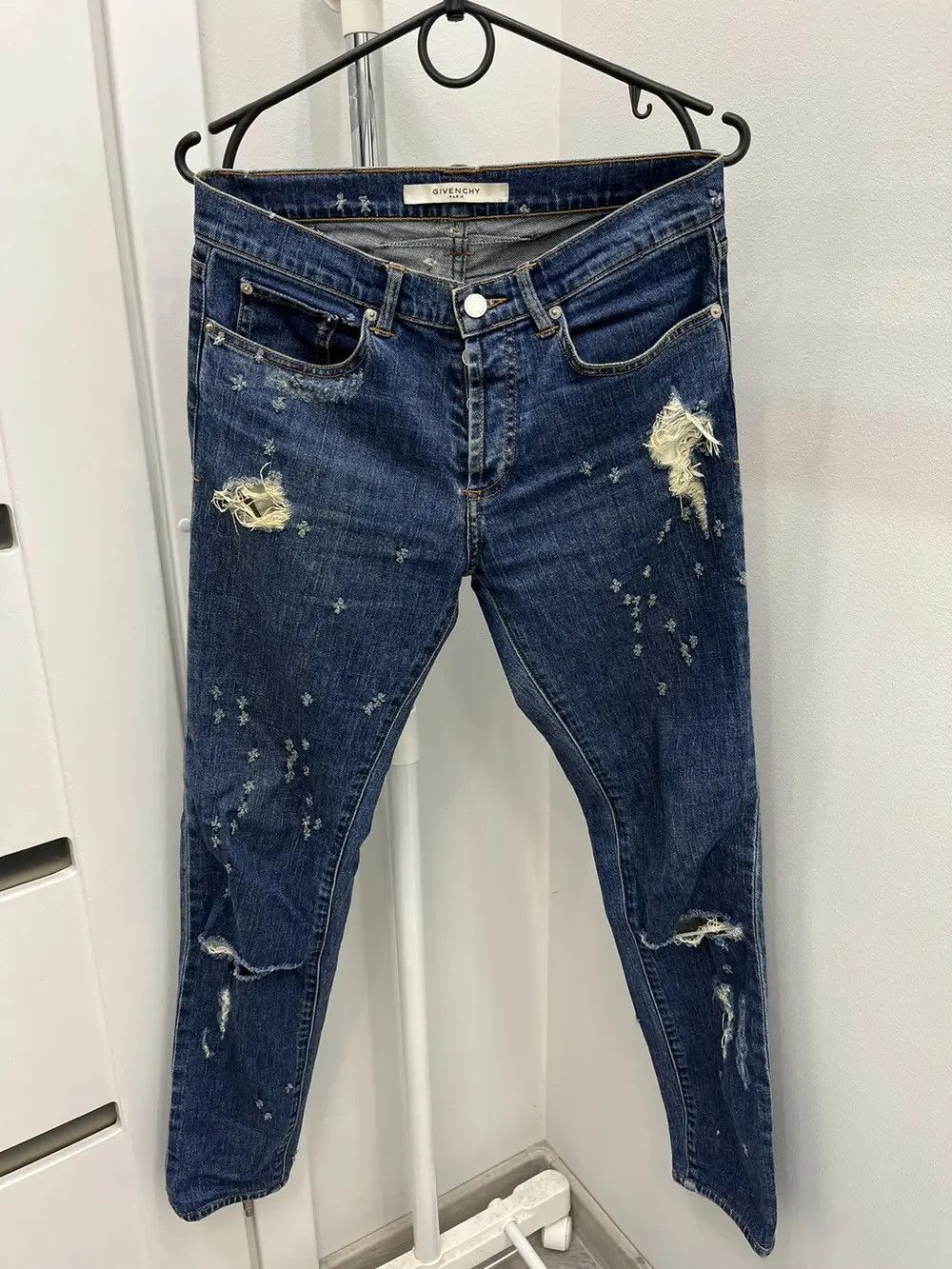 Givenchy Distressed Rico Slim Jeans