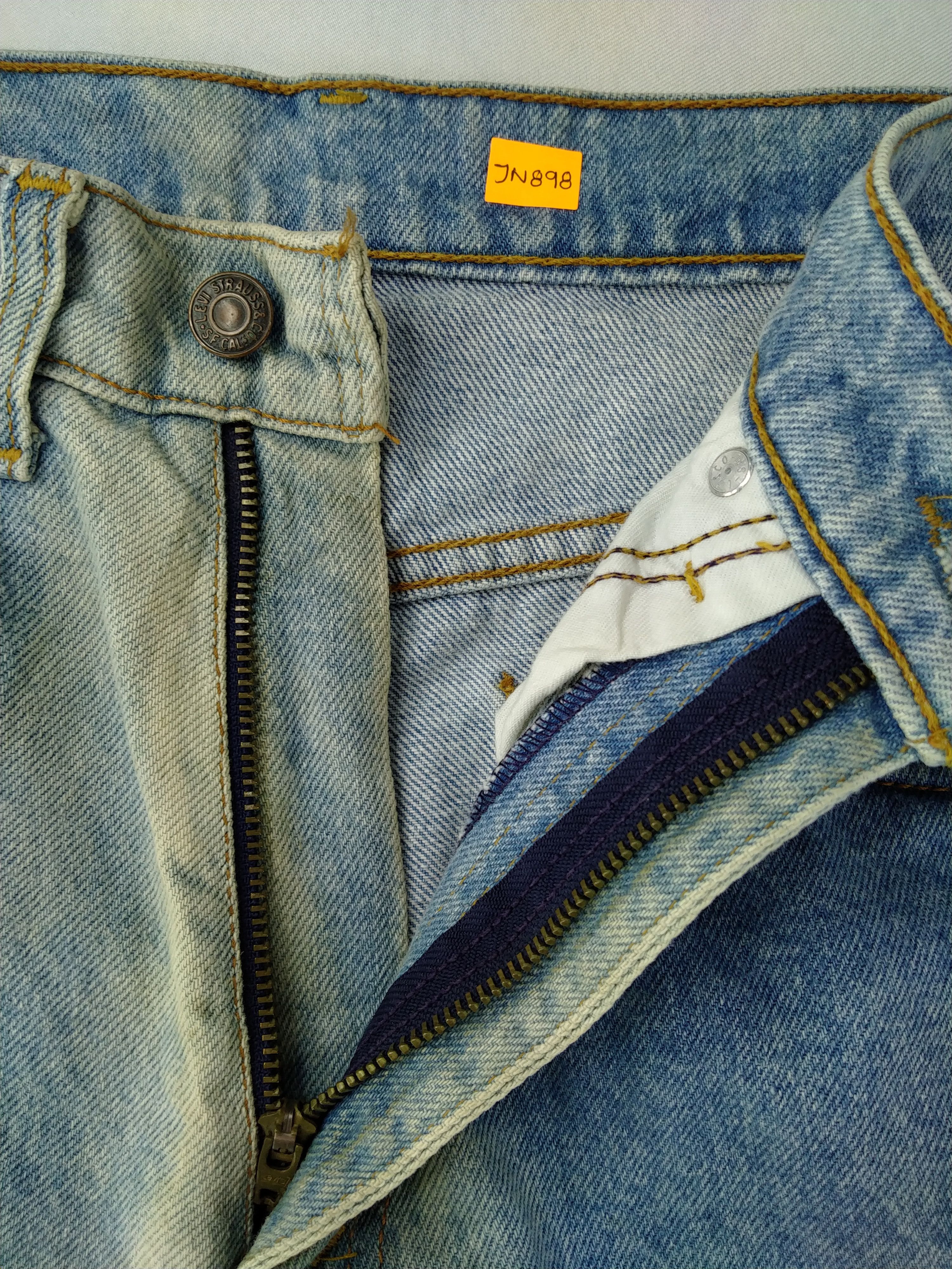 Levi's Blue Vintage Levi's 515 Jeans 30x31 Denim -JN898 Size US 30 / EU 46 - 6 Thumbnail