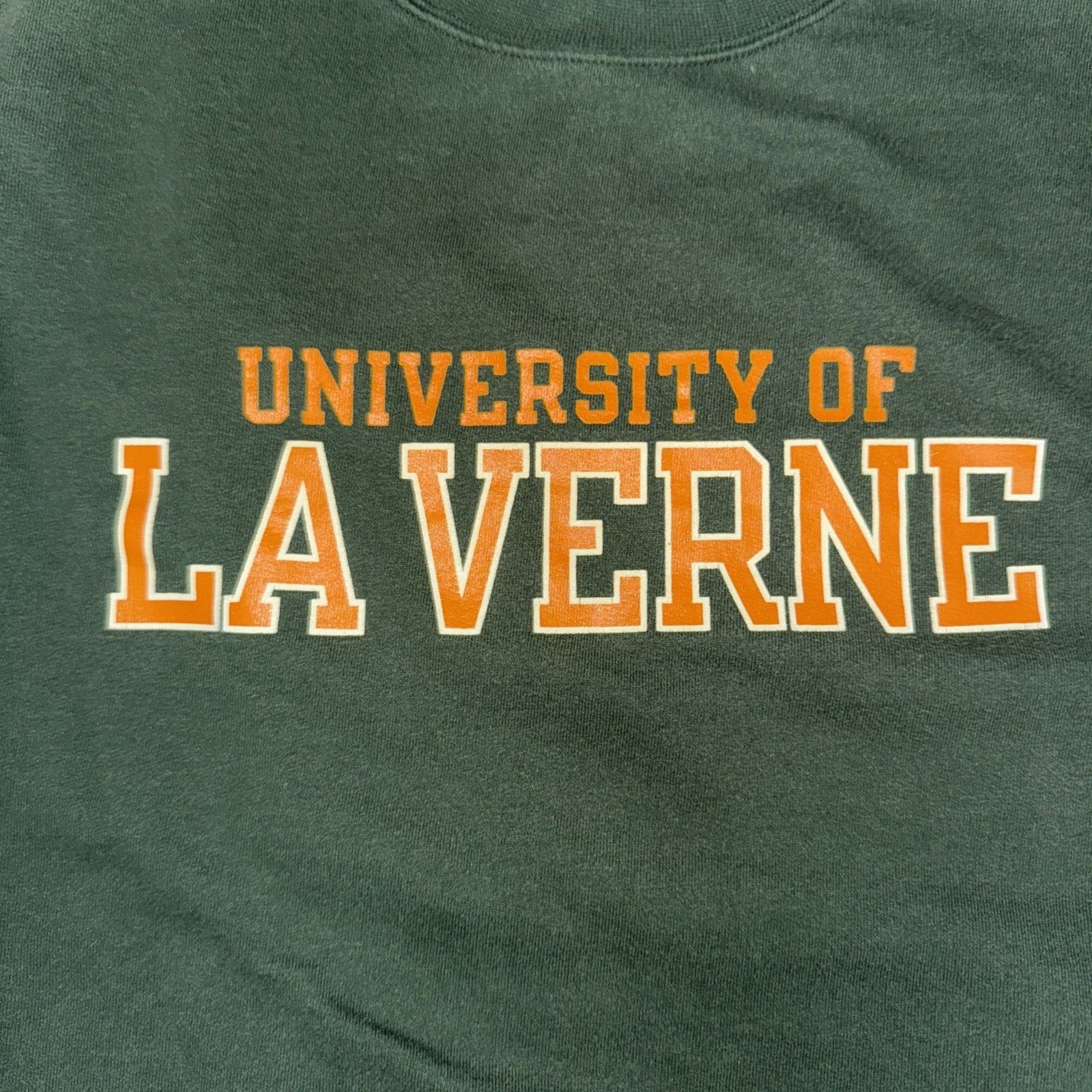 Champion × Vintage Champion Crewneck Sweater Green Small University Of La Verne Size US S / EU 44-46 / 1 - 2 Thumbnail