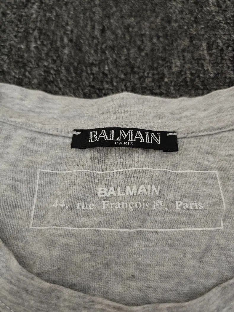 Balmain Balmain Men's Short Sleeve Logo T. Size US M / EU 48-50 / 2 - 3 Thumbnail