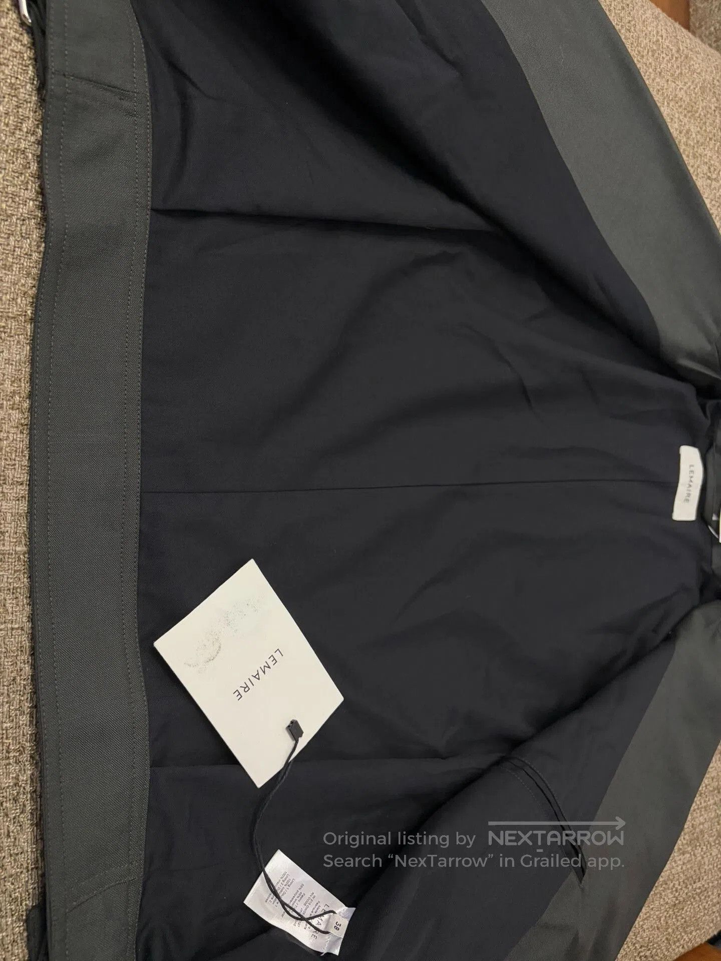 Lemaire Lemaire Short Jacket with Lapels. Size US L / EU 52-54 / 3 - 2 Thumbnail