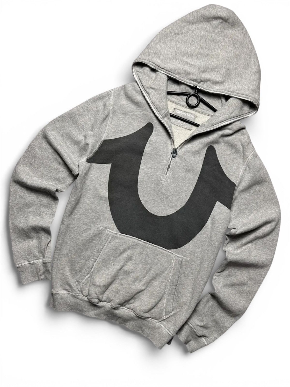 True Religion Vintage True Religion zip hoodie big central logo rare L Size US L / EU 52-54 / 3 - 1 Thumbnail