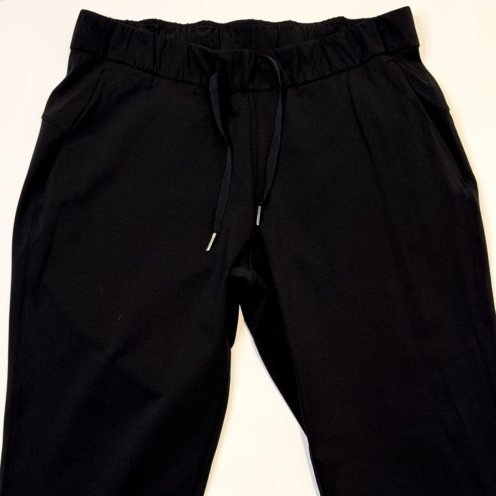 Lululemon Lululemon Jogger Pants Womens 8 Black High Rise Elastic Waist Pockets Athletic Size 30" / US 8 / IT 44 - 4 Thumbnail