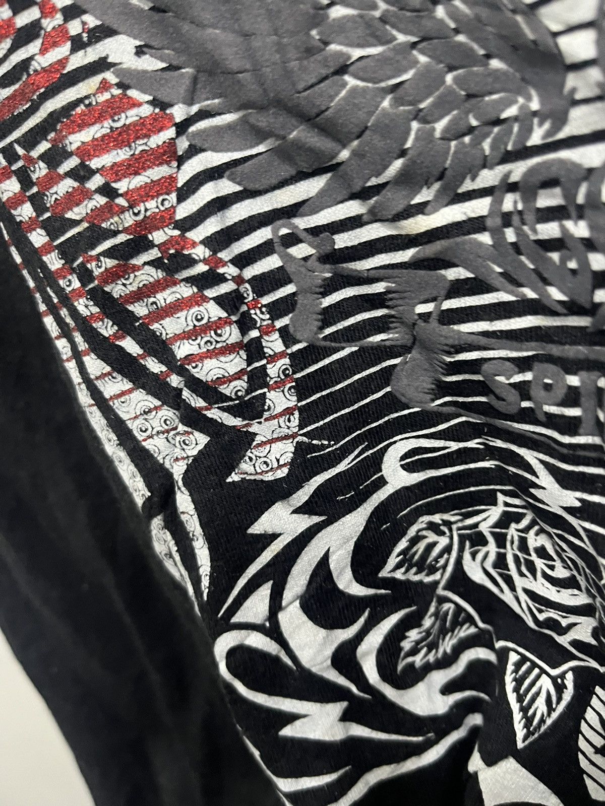 Japanese Brand Semantic Design Poem Punk Gothic Grunge Lgb Style Tees Size US M / EU 48-50 / 2 - 5 Thumbnail