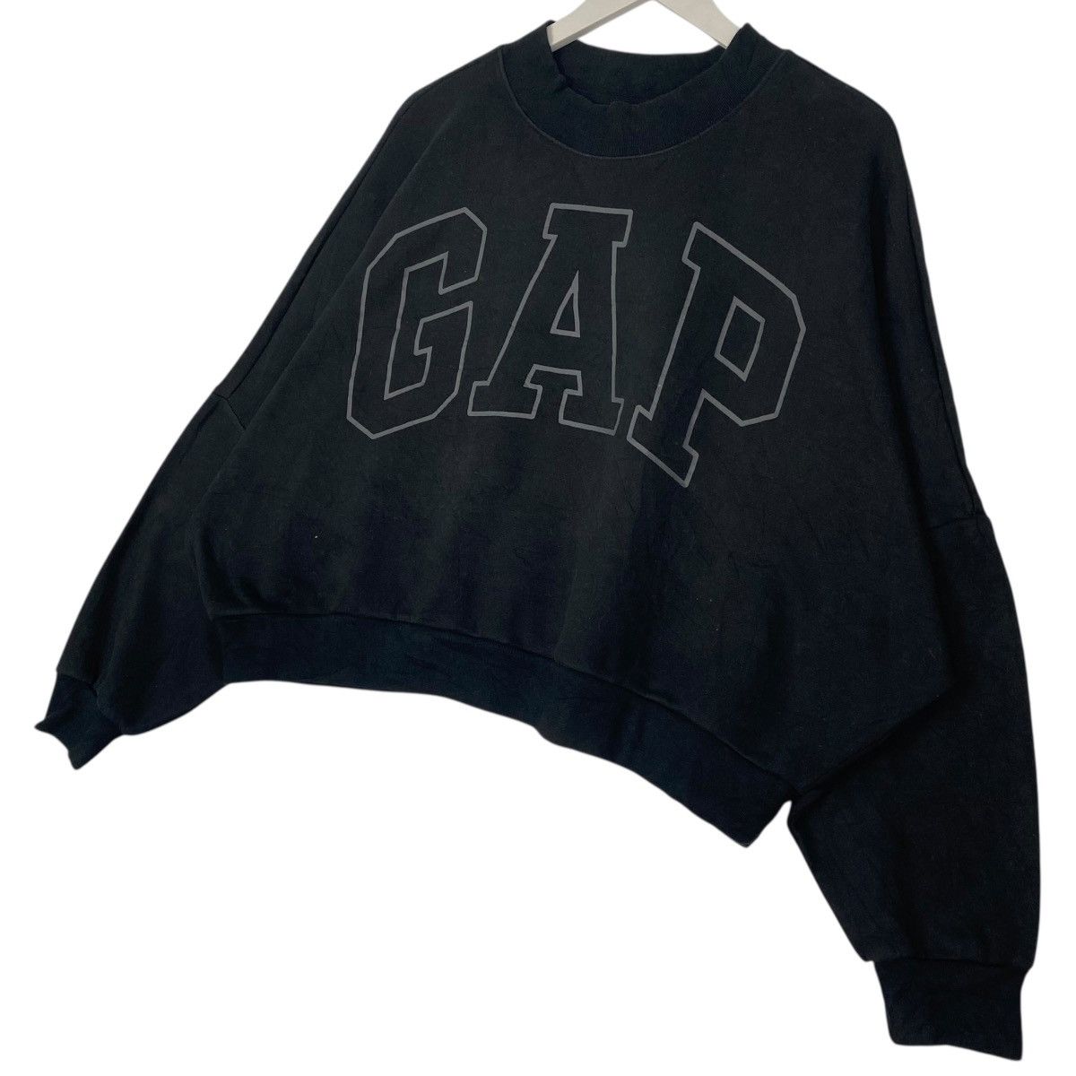 Other Vintage GAP Big Logo Printed Black Pullover Jumper Size L Size US L / EU 52-54 / 3 - 2 Thumbnail