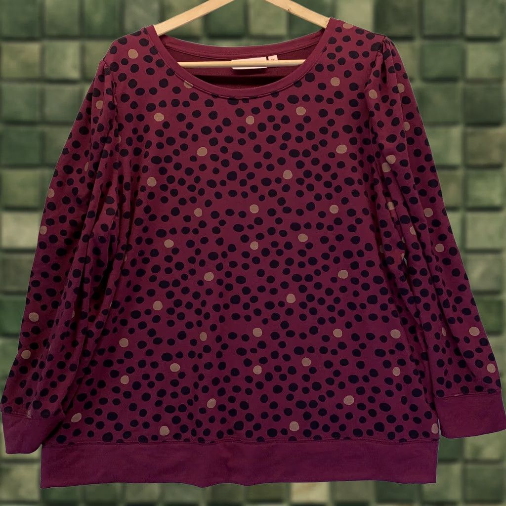 Vintage VINTAGE Evri Women’s Plus Size 2x Polka Dot Long Sleeve Sweater-3697 Size XXL / US 16-18 / IT 52-54 - 1 Thumbnail