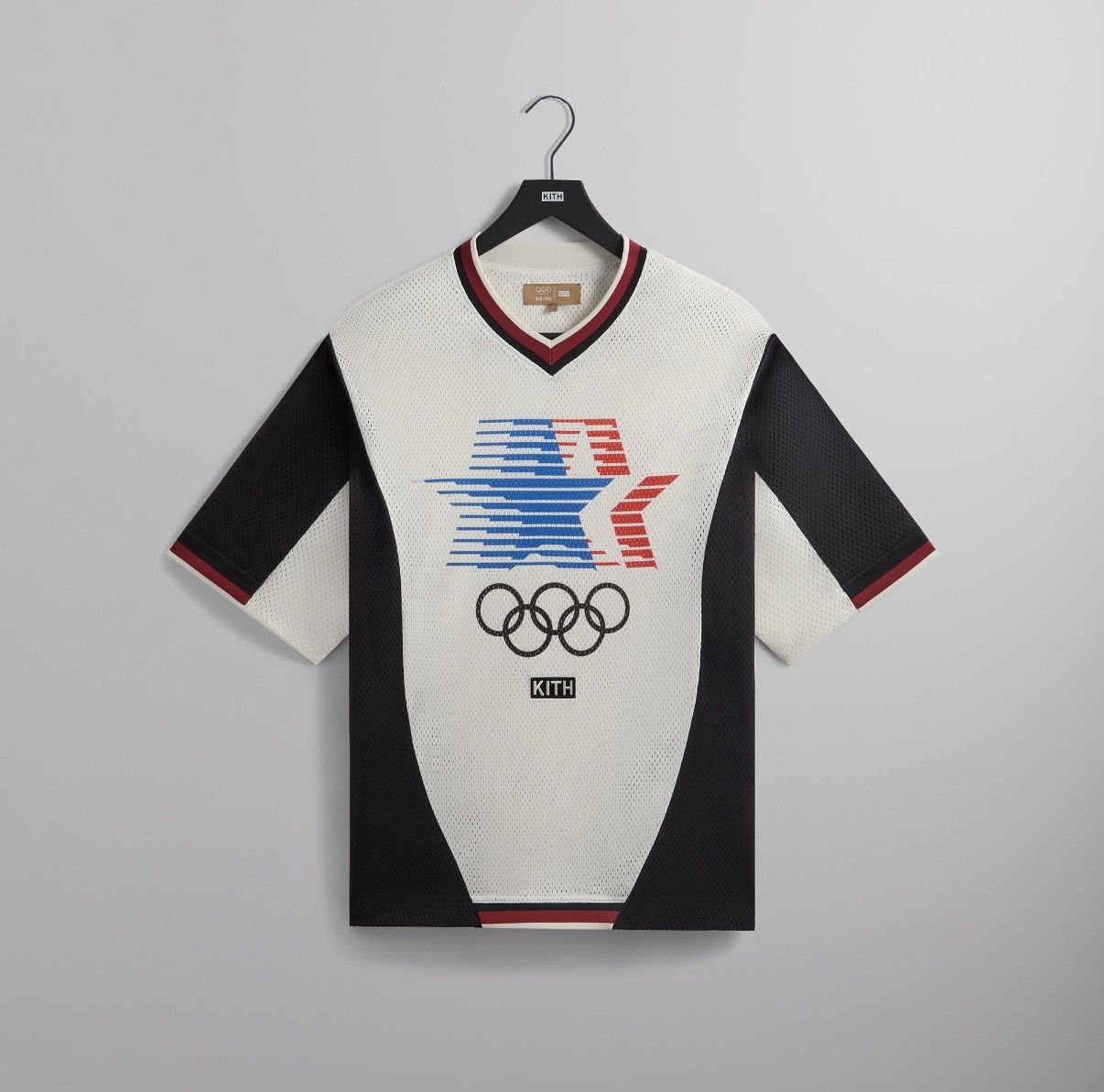 Kith Kith for Olympics Heritage Mesh Darin Warm Up Shirt Size US S / EU 44-46 / 1 - 1 Thumbnail