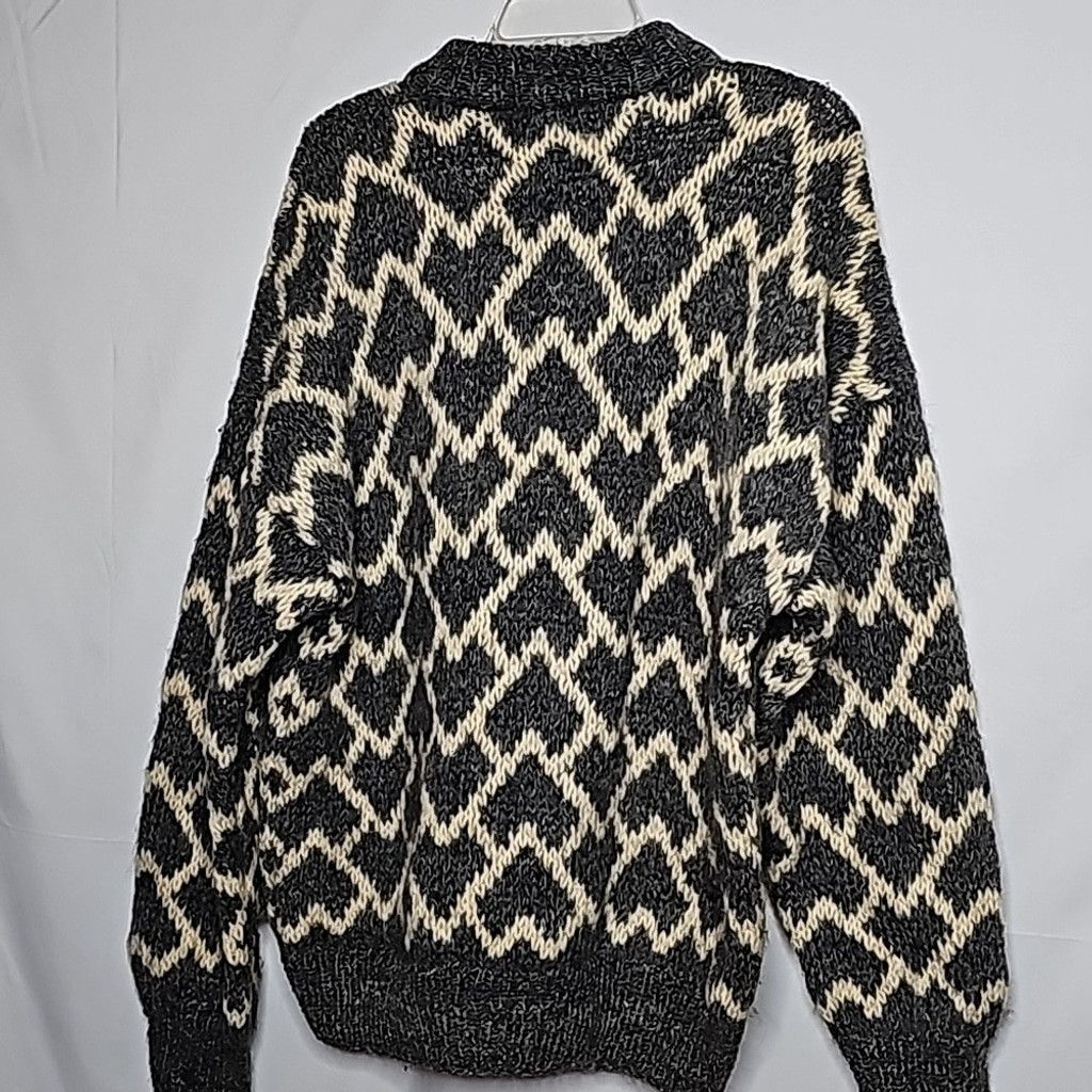 The Unbranded Brand JANHARI 100% hand knitted wool Belgrade London sweater XL Size XL / US 12-14 / IT 48-50 - 7 Thumbnail