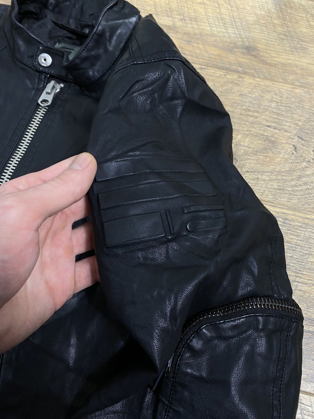 G-Star G-Star RAW Revend 3D Slim Faux Leather Moto Jacket L Size US L / EU 52-54 / 3 - 4 Thumbnail