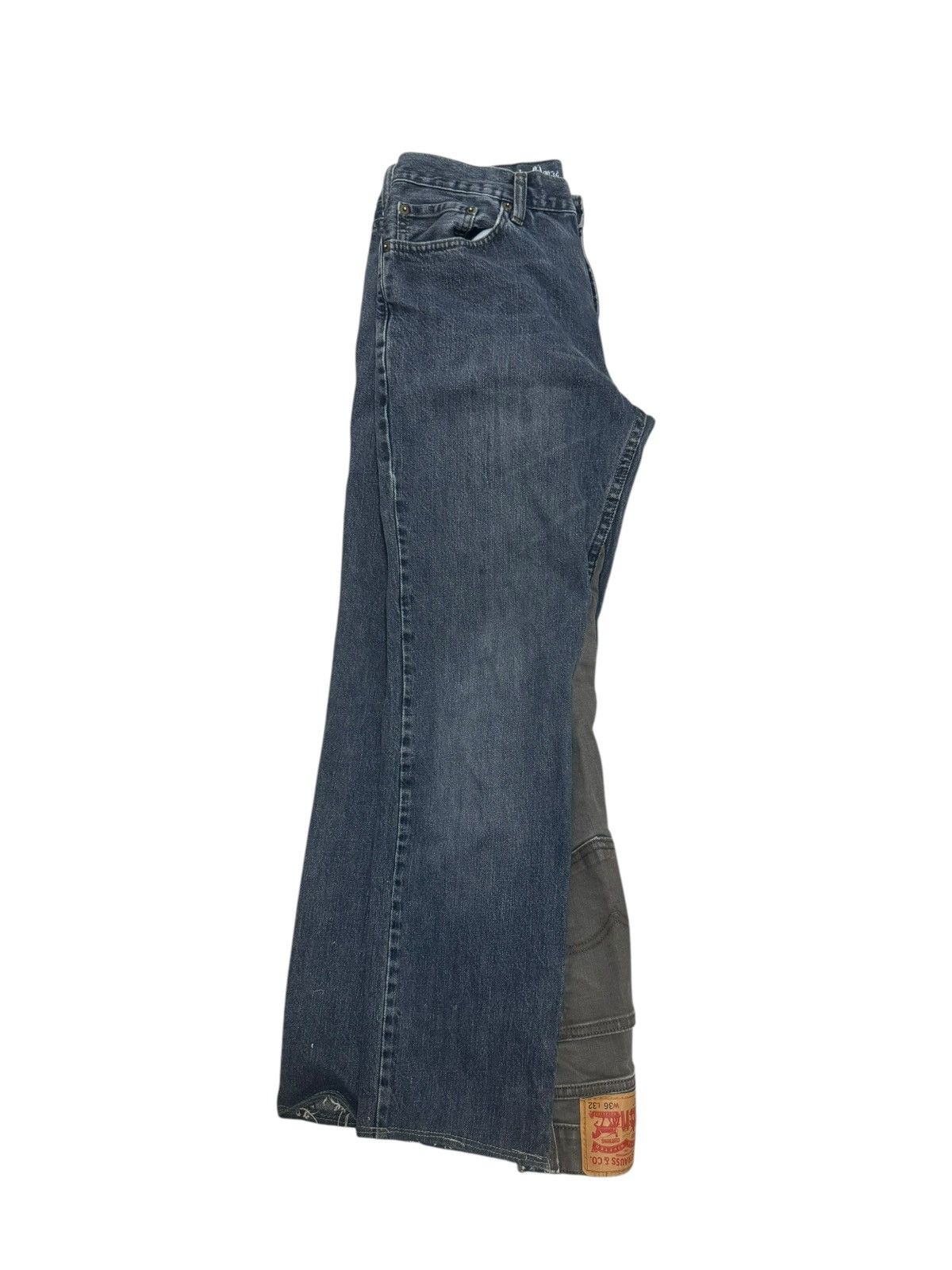 Urban Pipeline × Vintage Custom Wide Leg Flared Denim Size US 32 / EU 48 - 4 Thumbnail