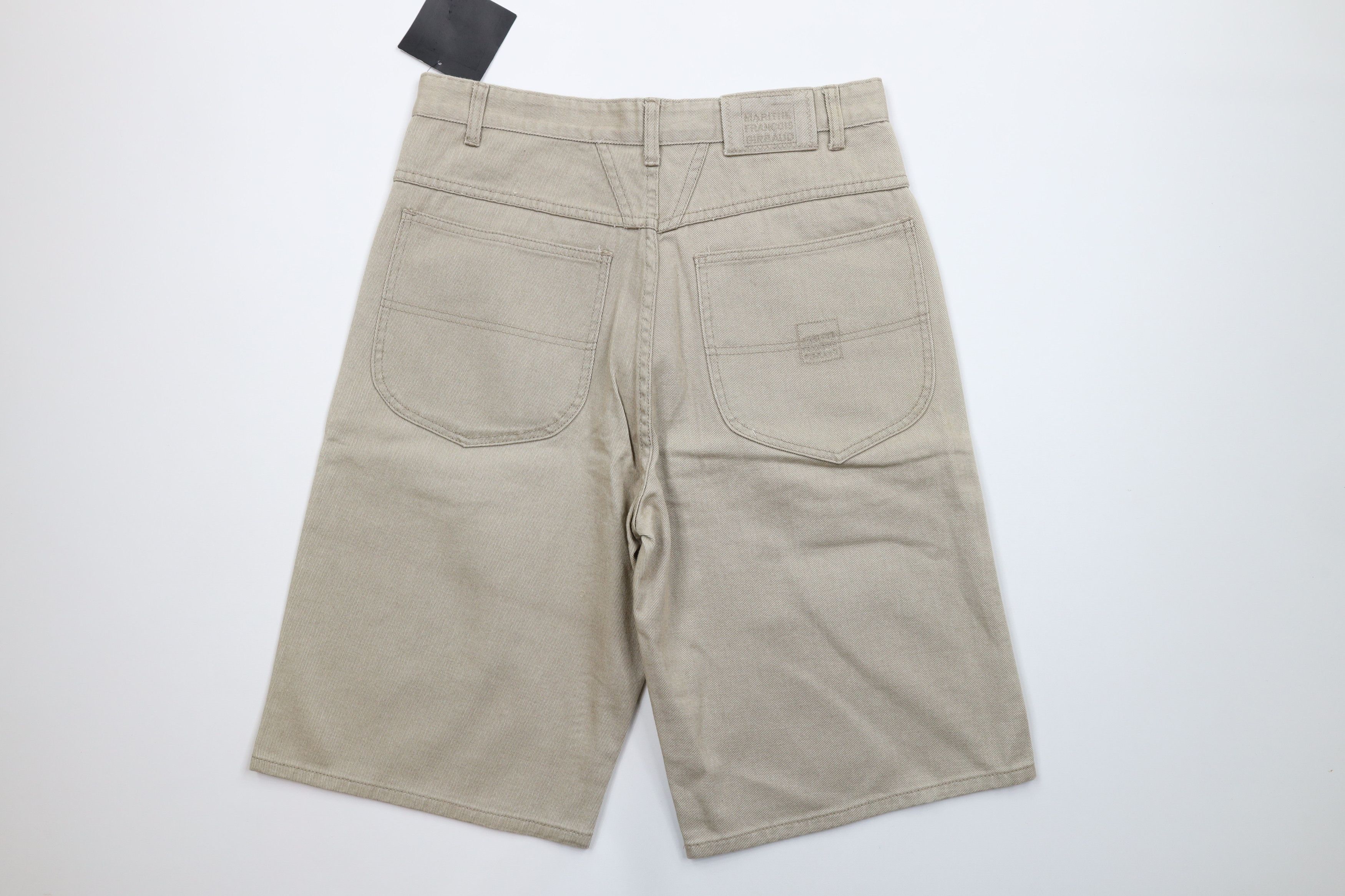 Marithe + Francois Girbaud × Vintage NOS Vintage 90s Marithe Francois Girbaud Denim Jean Short Size US 32 / EU 48 - 7 Thumbnail