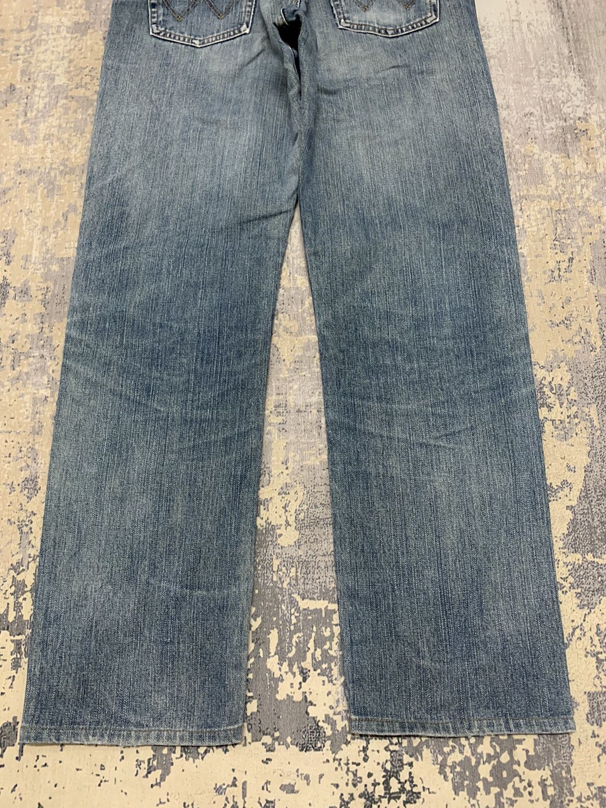 Wrangler Vintage Wrangler Distressed Denim Baggy Jeans 31x30 Size US 31 - 12 Thumbnail