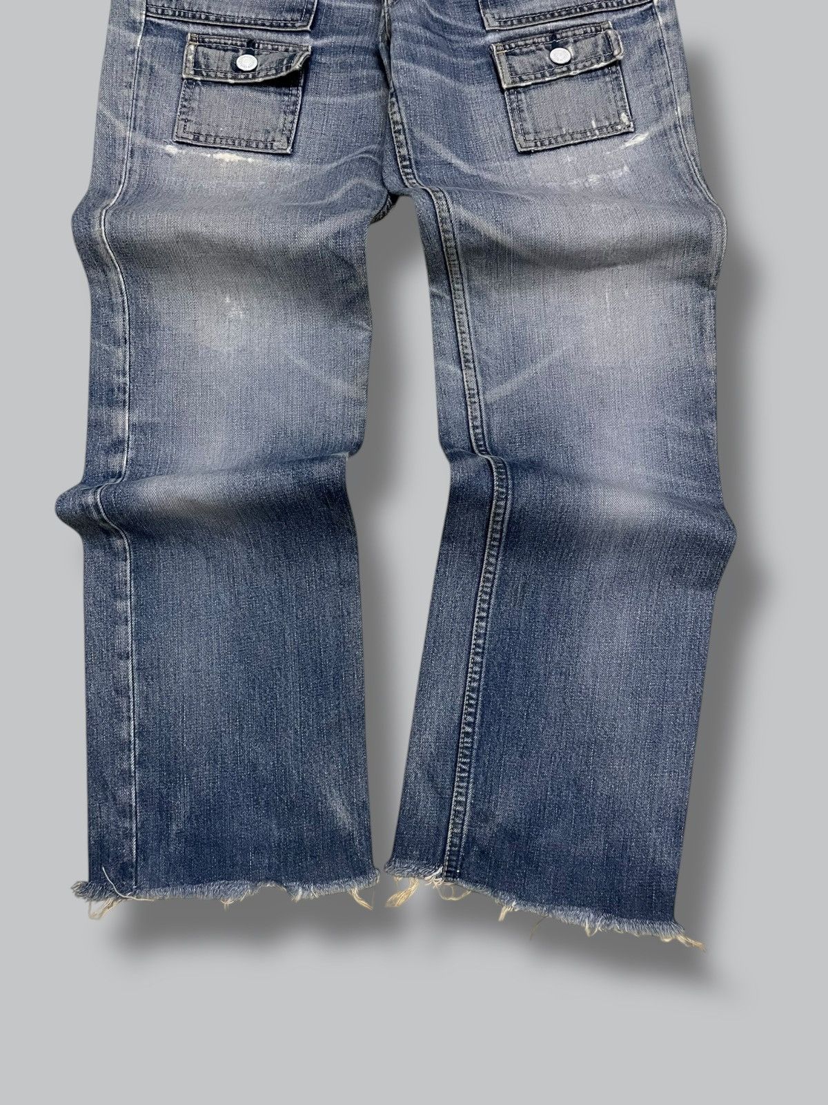 Levi's Vintage Clothing Vintage Designer Levis 302 Bush Pant Distressed Denim Size US 30 / EU 46 - 6 Thumbnail