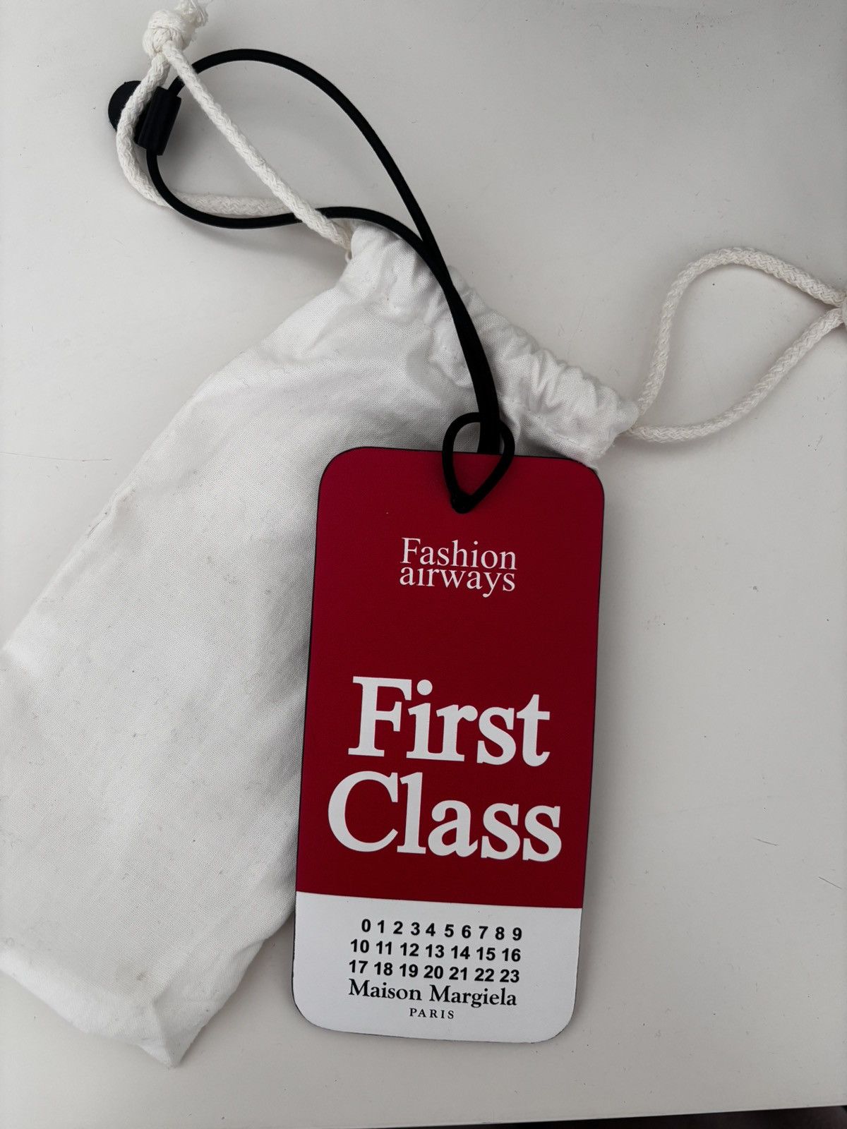 Maison Margiela Maison Margiela 1st Class Leather Bag tag Size ONE SIZE - 1 Thumbnail