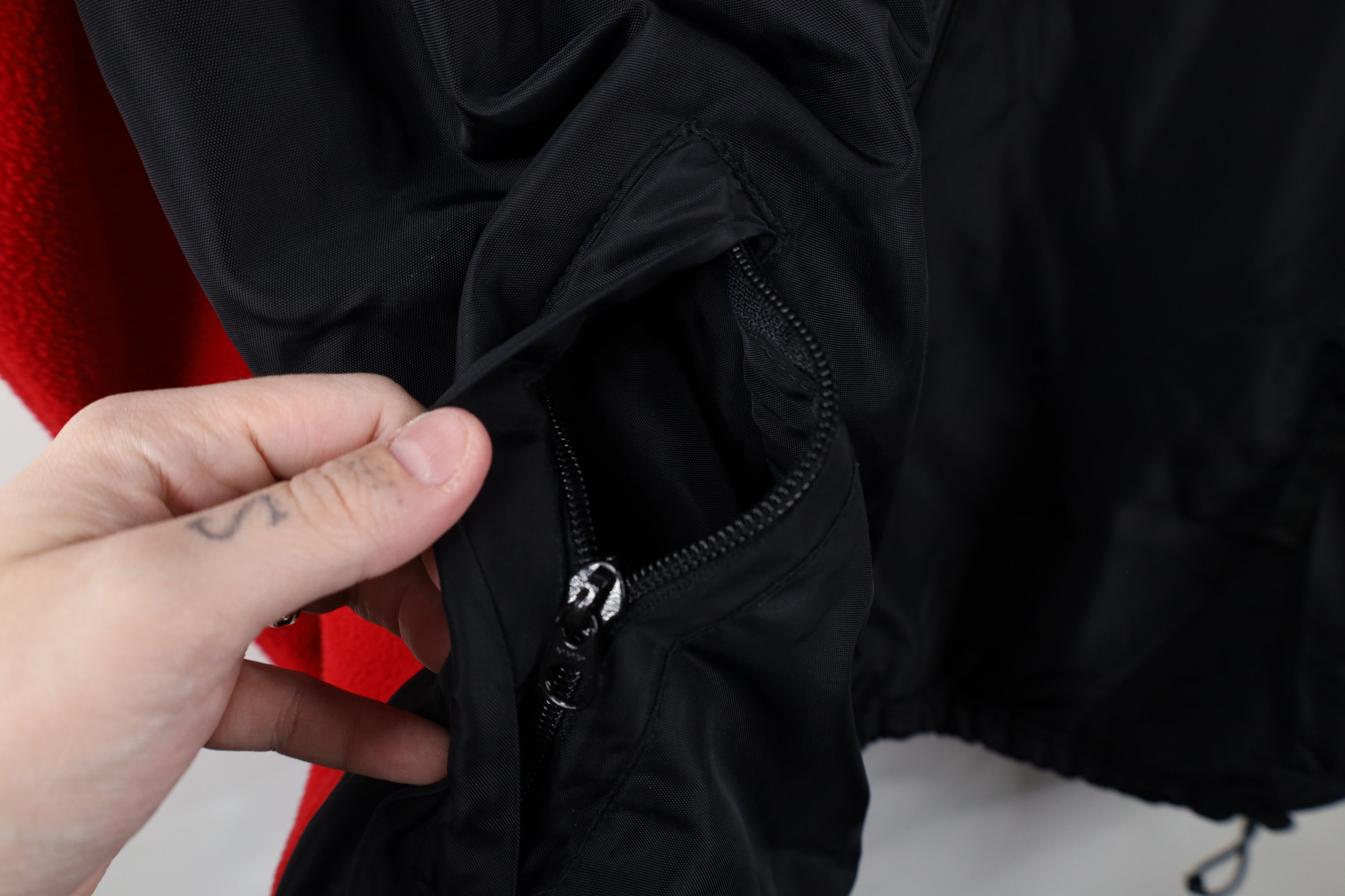 Ralph Lauren × Vintage Vintage 90s Polo Sport Ralph Lauren Logo Fleece Jacket Red Size US XL / EU 56 / 4 - 9 Thumbnail