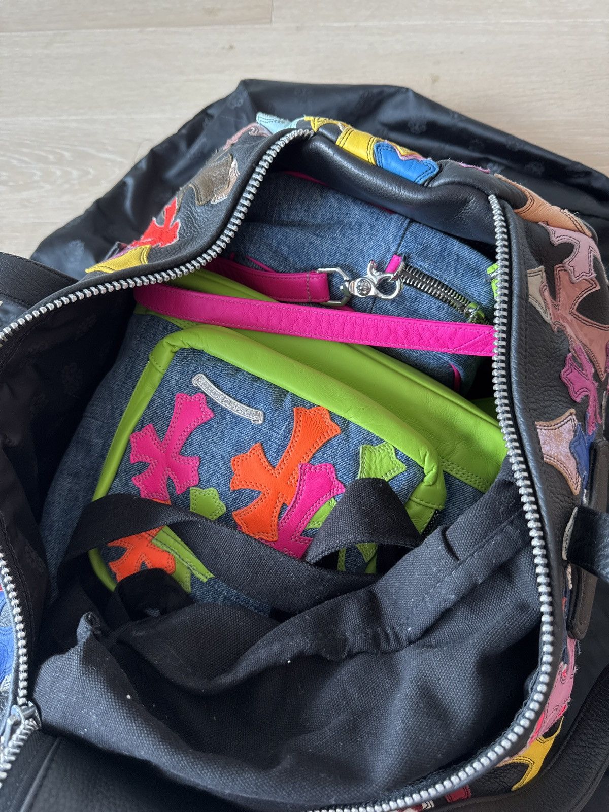 Chrome Hearts Chrome hearts multi-color duffle XL Size ONE SIZE - 6 Thumbnail
