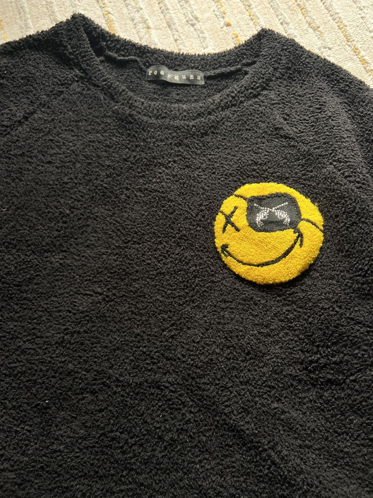 Beauty Beast × If Six Was Nine × Roar Roar Guns Smiley Knitted Sweater Pullover Size US M / EU 48-50 / 2 - 2 Thumbnail
