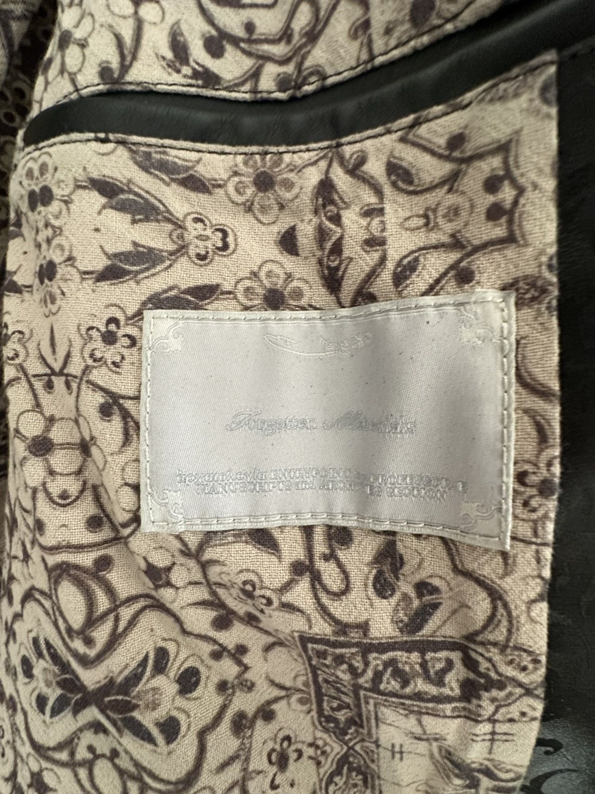 Professor.E Professor.E Forgotten Materials Laser Engraved E Biker Size US S / EU 44-46 / 1 - 6 Thumbnail