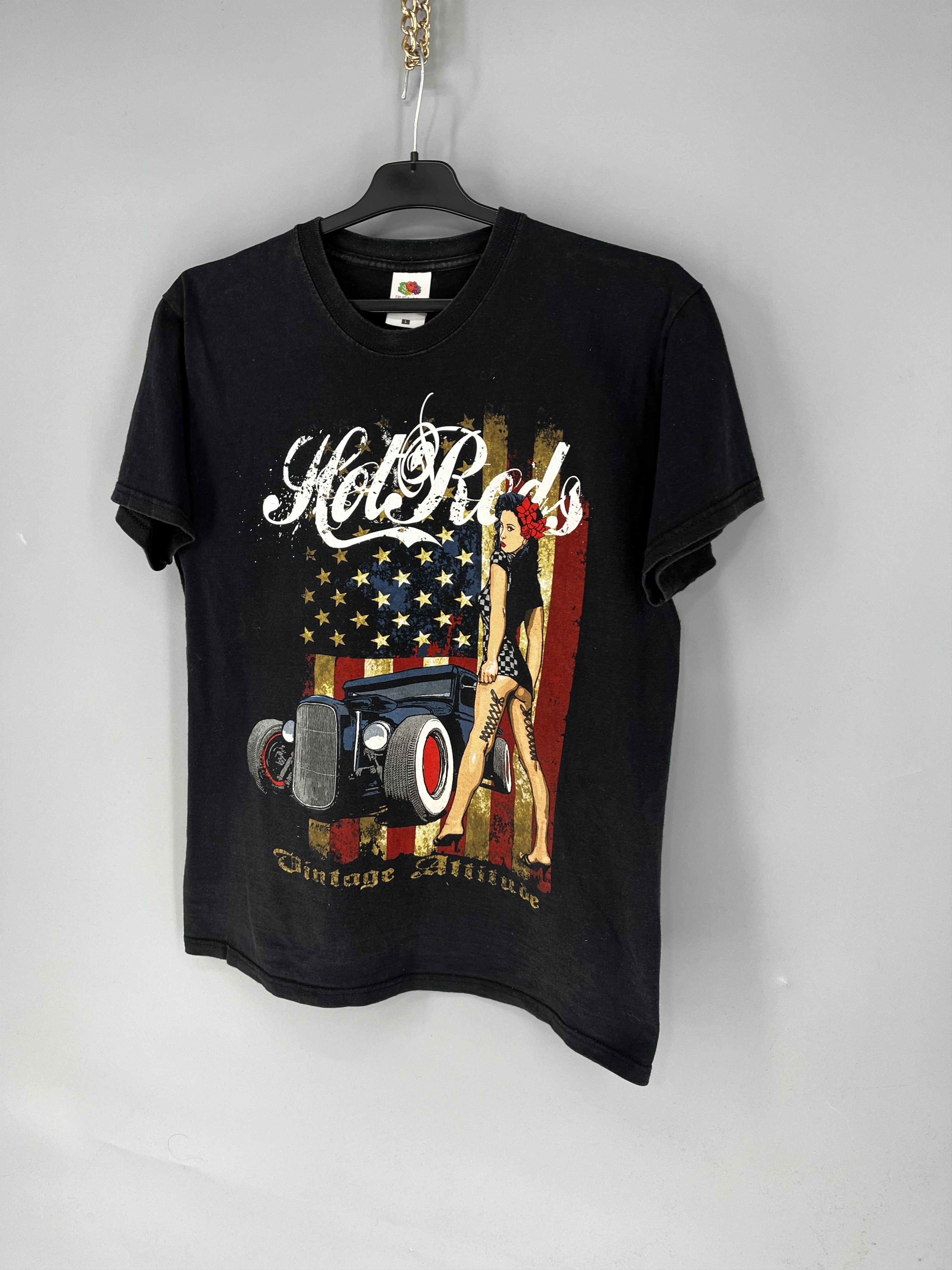 Harley Davidson Vintage Y2K EMP Hot Rods majica M Size US L / EU 52-54 / 3 - 3 Thumbnail