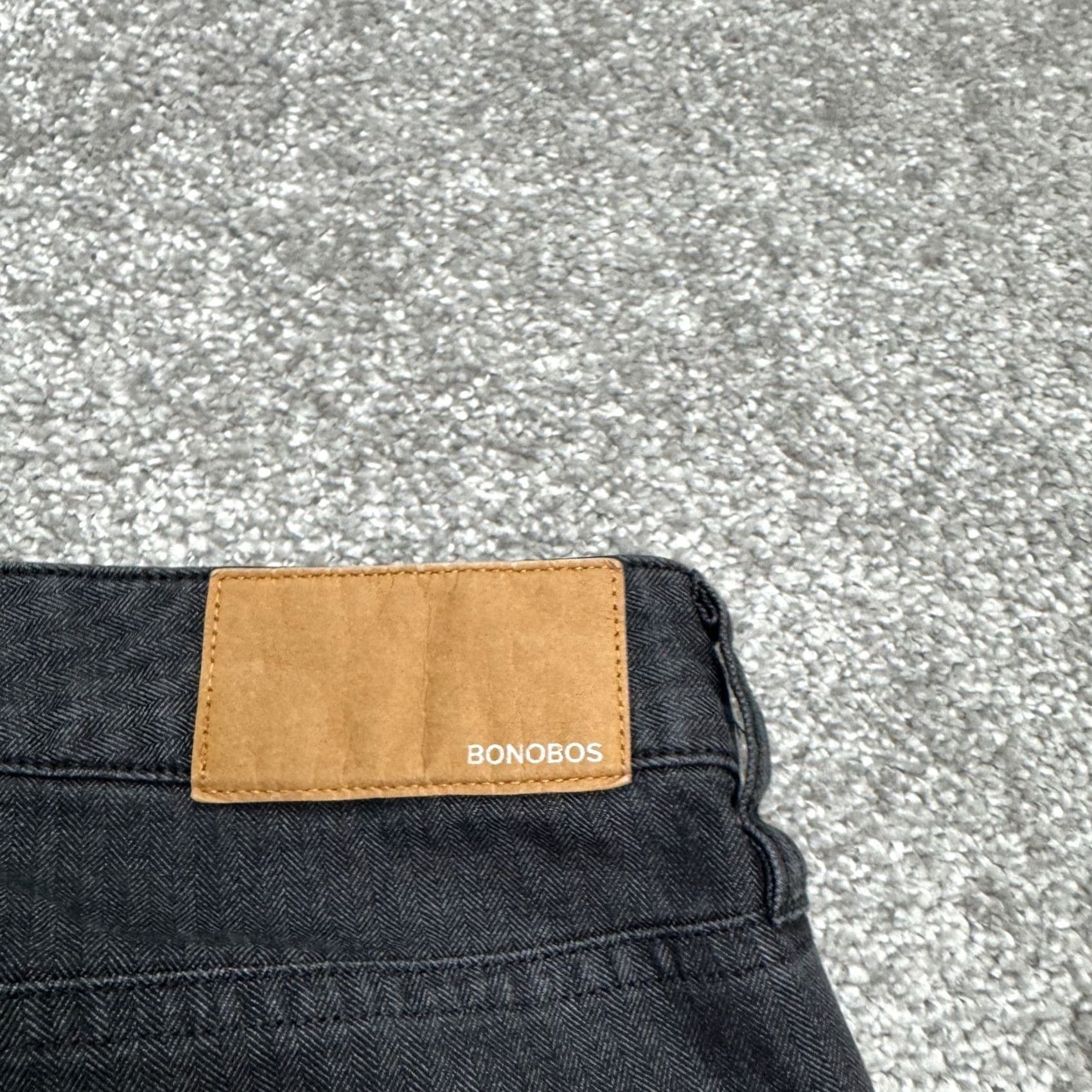 Bonobos Bonobos Slim Taper Chino Pants Mens 32x32 Gray Cotton Sorona Stretch Casual Chino Pants Mens 32 Regular Gray Bonobos Slim Taper Size US 32 / EU 48 - 6 Thumbnail