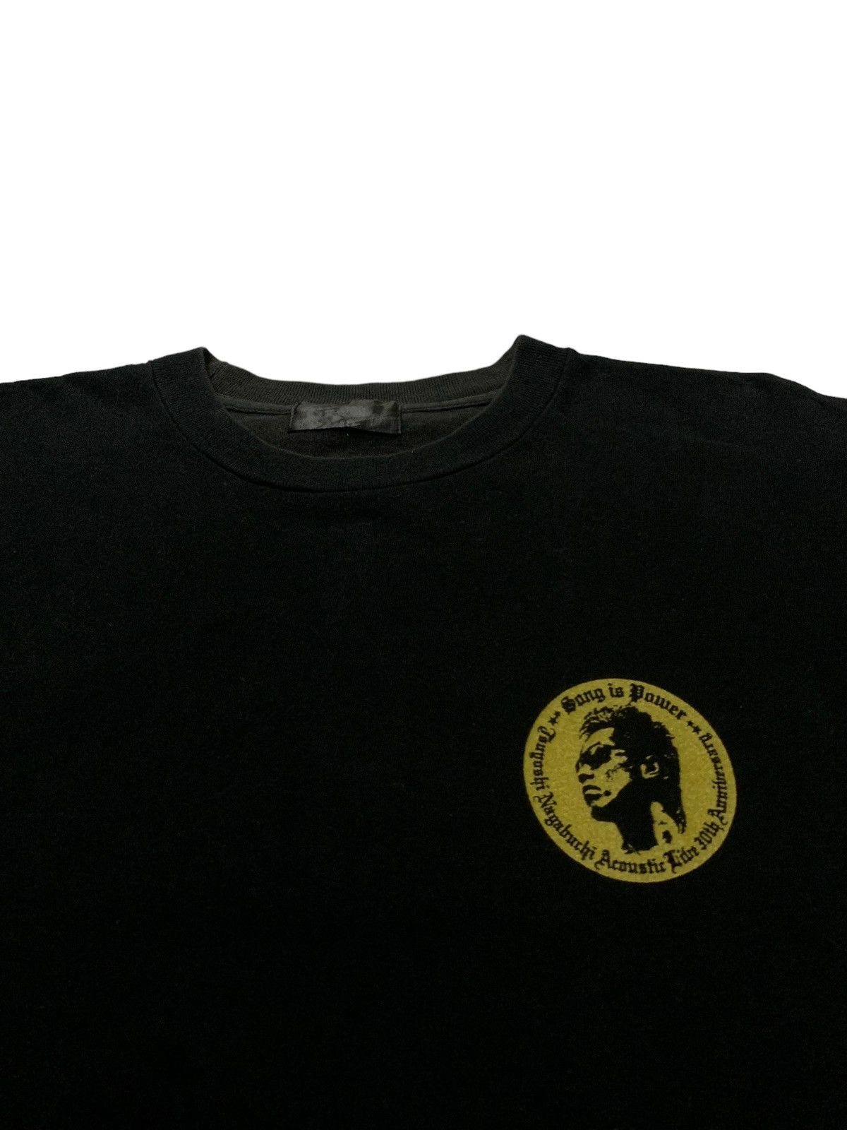 Japanese Brand Vintage Y2K Song Is Power Japan Band Tour Tee Size US M / EU 48-50 / 2 - 3 Thumbnail