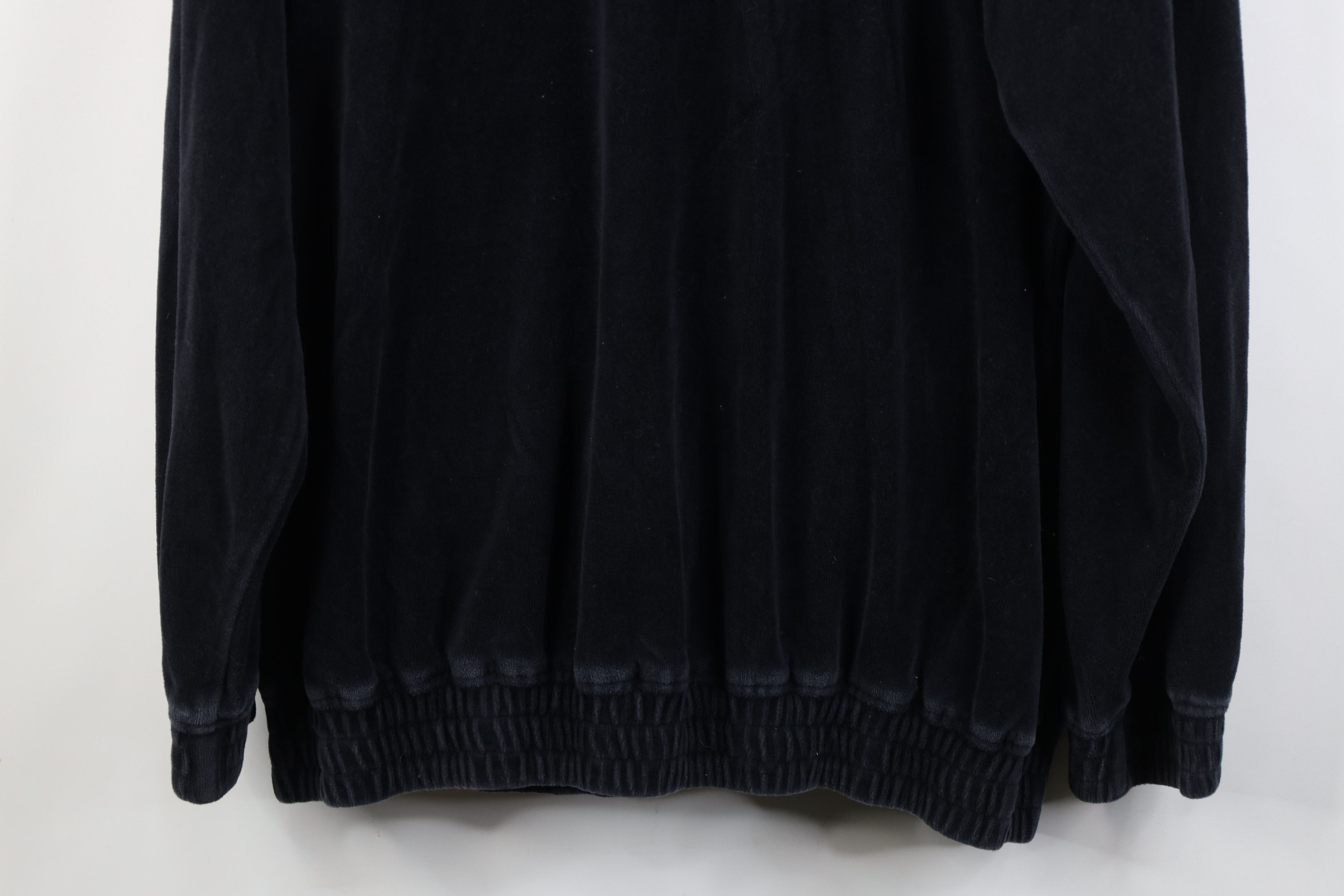 Southpole Vintage 90s Y2K Southpole Spell Velvet Velour Jacket Black Size US XL / EU 56 / 4 - 15 Thumbnail