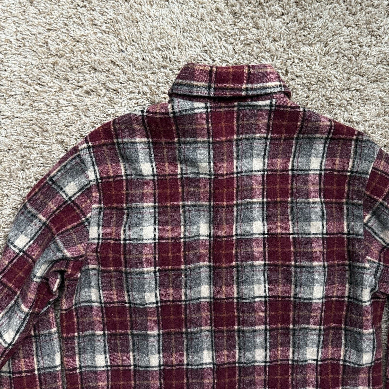 Vintage Vintage Brewster Wool Plaid Flannel Button Up LS Shirt Size US M / EU 48-50 / 2 - 6 Thumbnail