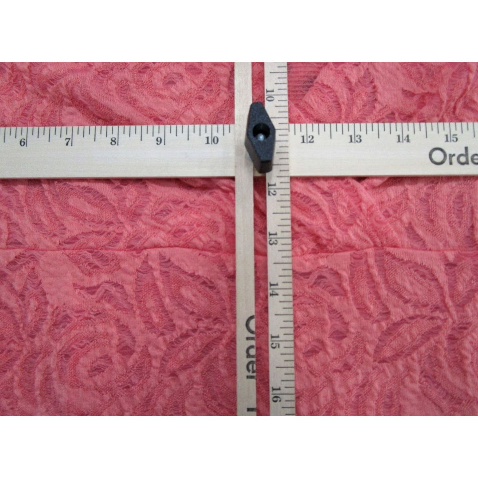 Pinko VINTAGE Simply Noelle Watermelon Pink Tunic Dress Lace 3/4 Sleeve Size 2XL NEW Size XXL / US 16-18 / IT 52-54 - 6 Thumbnail