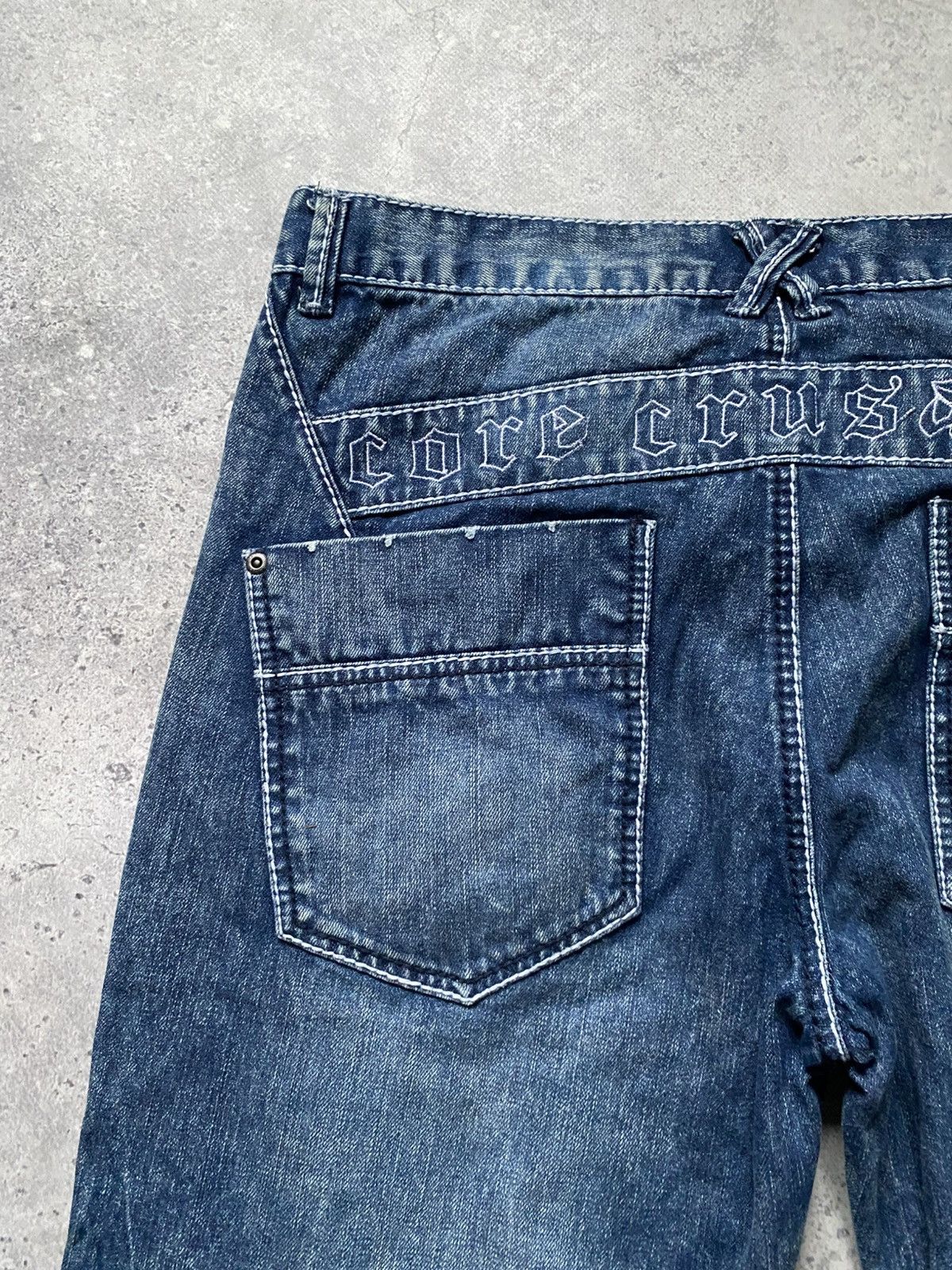 Japanese Brand Vintage Rainbow Denim Jeans Pants True Religion Style Y2K Size US 38 / EU 54 - 18 Thumbnail