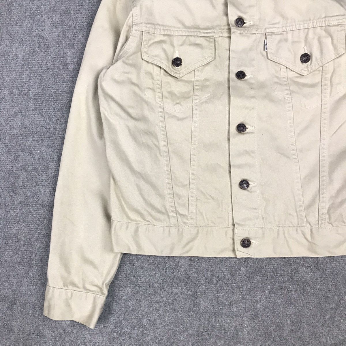 Levi's × Levi's Vintage Clothing LEVIS CREAM BUTTON MADE IN JAPAN JACKET Size US S / EU 44-46 / 1 - 3 Thumbnail