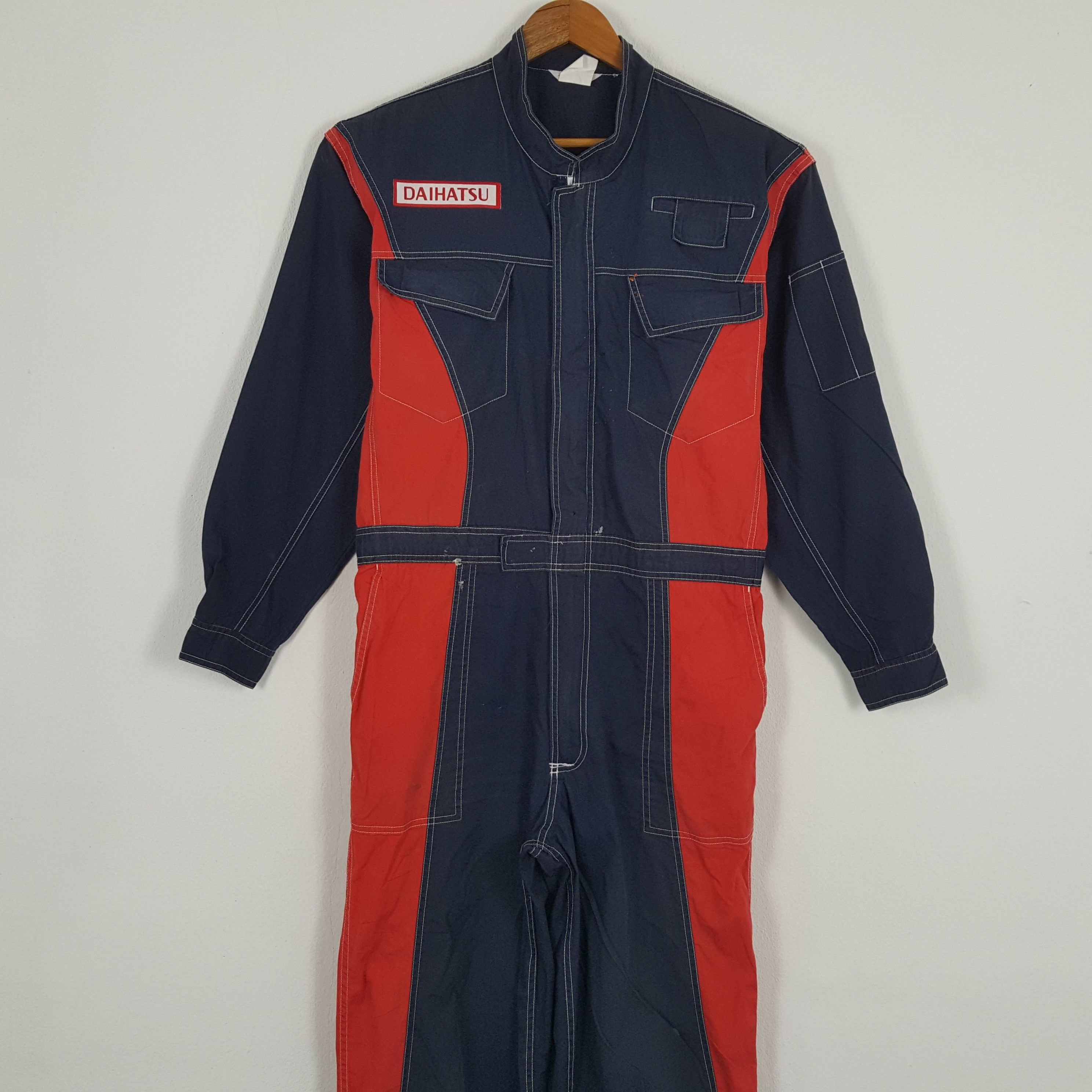 Vintage Vintage DAIHATSU Japanese Motorsports Coverall Jacket Size US XL / EU 56 / 4 - 5 Thumbnail