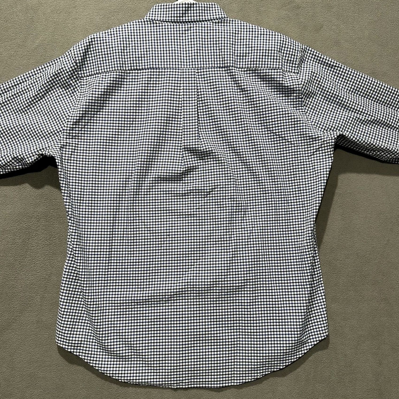 Peter Millar Peter Millar Ferdinand Sports Shirt Mens XL White/Blue Check Button Down EUC Size US XL / EU 56 / 4 - 2 Thumbnail