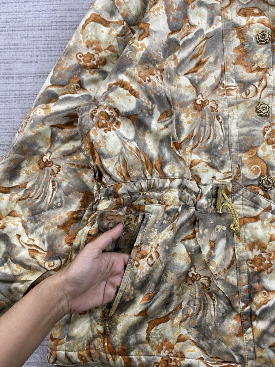 Vintage × Yamaha Vintage 90s Yamaha Full Printed Ski Zipper Hodie Jacket Size L / US 10 / IT 46 - 8 Thumbnail