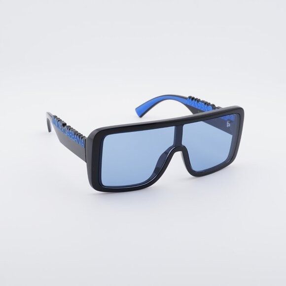 Dolce & Gabbana Dolce & Gabbana DG6204 501/80 Sunglasses Shiny Black Shield Size ONE SIZE - 3 Thumbnail