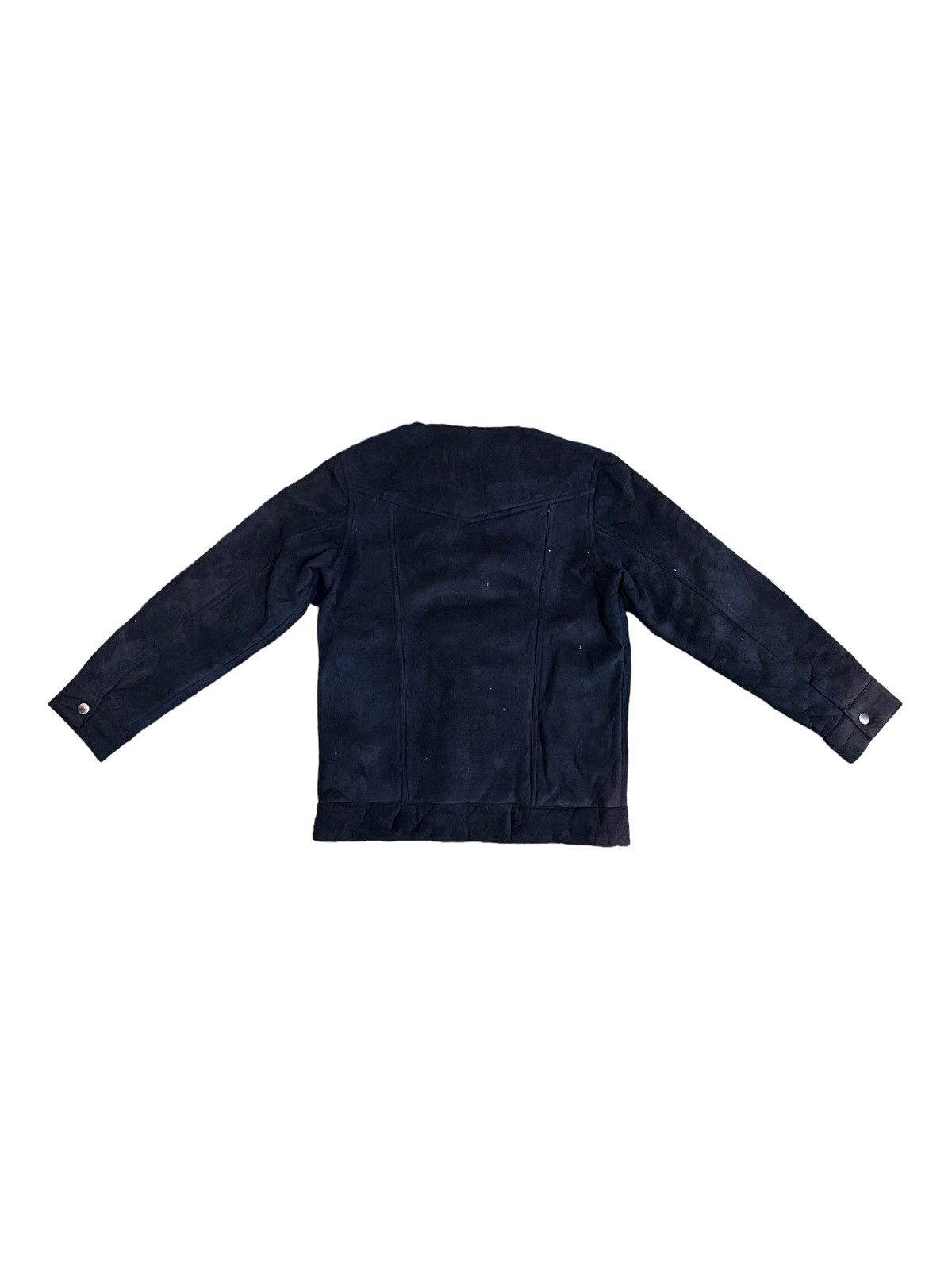 Japanese Brand × Seditionaries Vintage Shinji Abe Biker Diagonal Zipper Denim Style Jacket Size US M / EU 48-50 / 2 - 6 Thumbnail