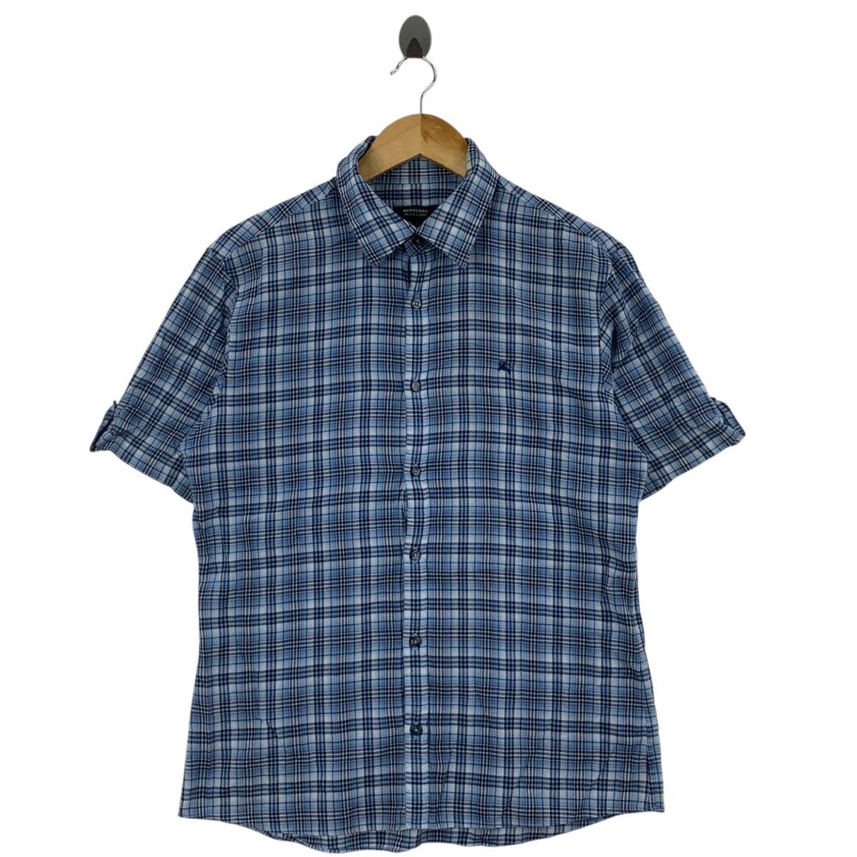 Burberry Vintage BURBERRY BLACK LABEL Nova Checks Casual Tee Shirt Size S / US 4 / IT 40 - 3 Thumbnail