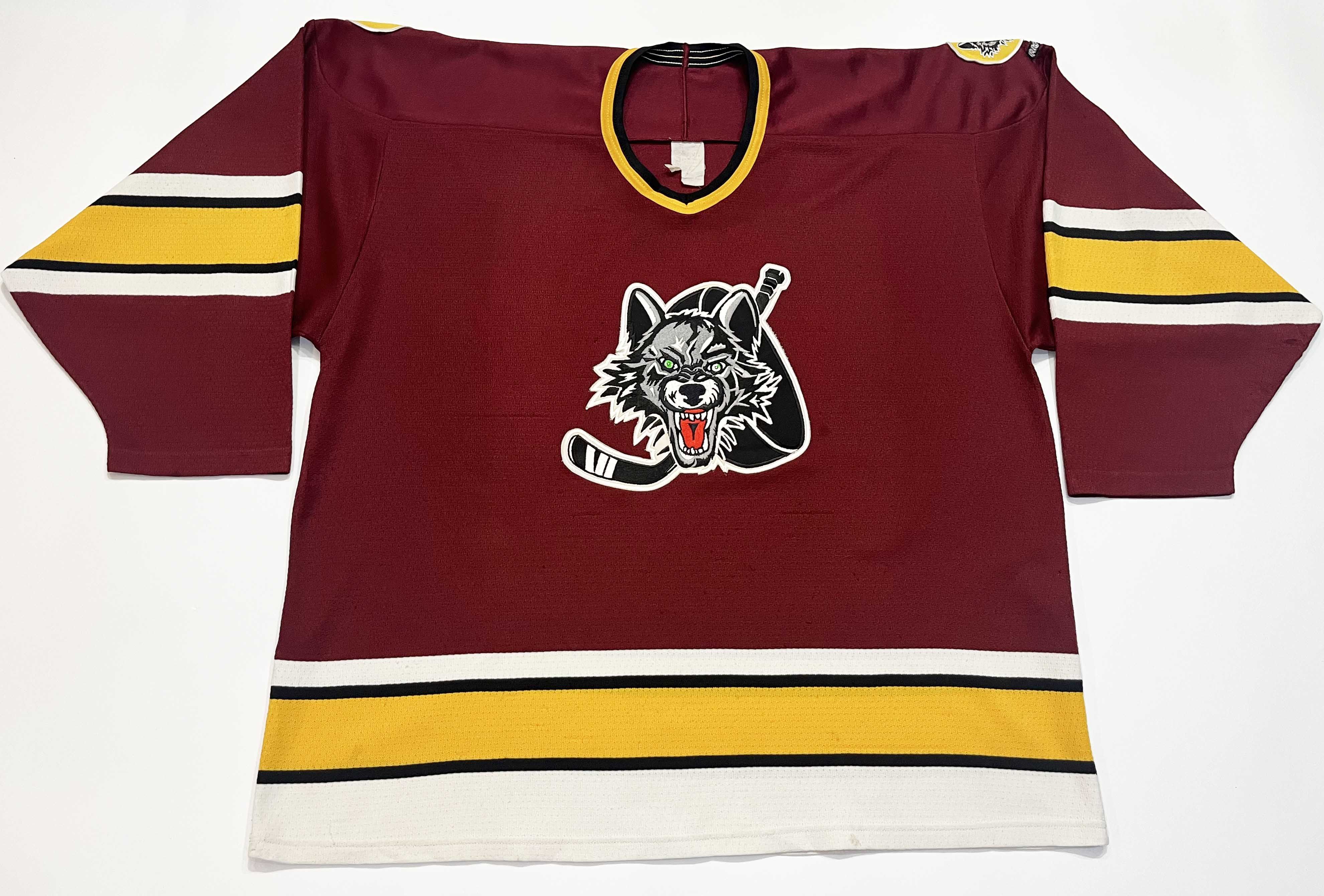 Vintage Vintage Bauer Chicago Wolves AHL Hockey Jersey Size US XL / EU 56 / 4 - 1 Thumbnail