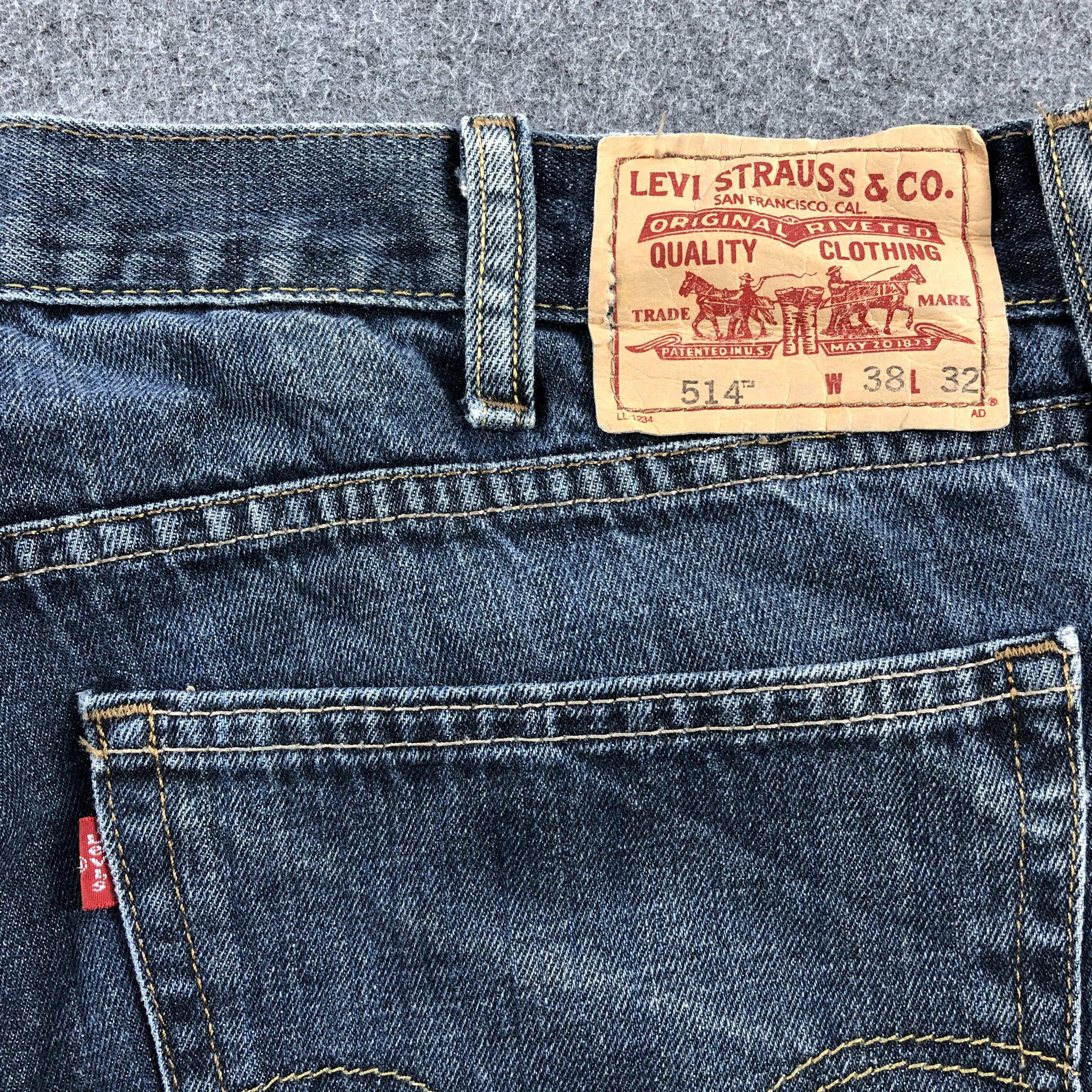 Levi's × Vintage Vintage Levis 514 Earth Tone Jeans-JM1711 Size US 39 - 5 Thumbnail