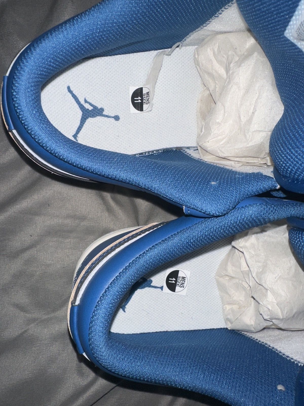 Jordan Brand × Nike BRAND NEW! Air Jordan 1 Low Industrial Blue Size US 11 / EU 44 - 6 Thumbnail
