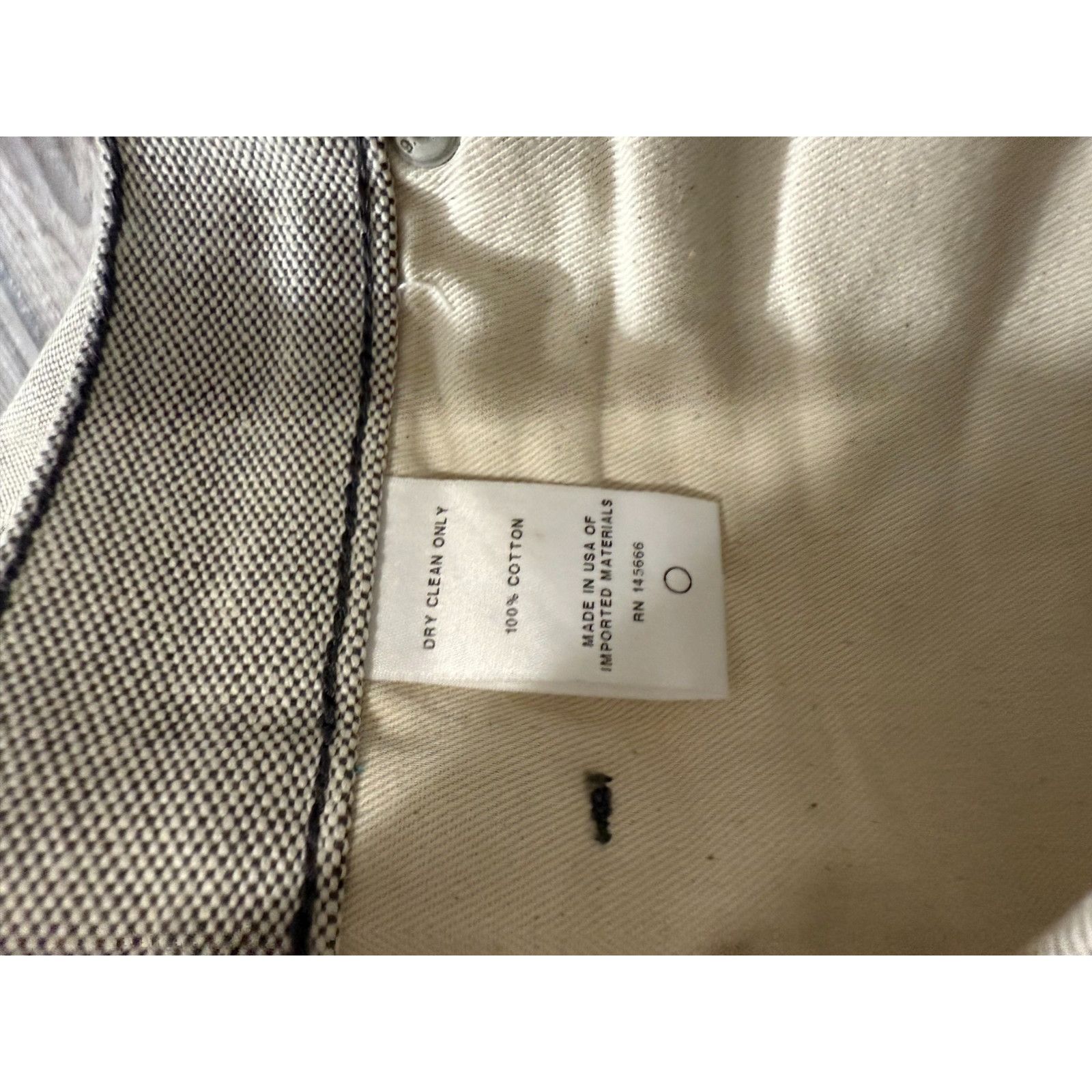 Paa Paa House of Paa Four Pocket Canvas Jeans sz 32 color Salt + Size US 32 / EU 48 - 4 Thumbnail