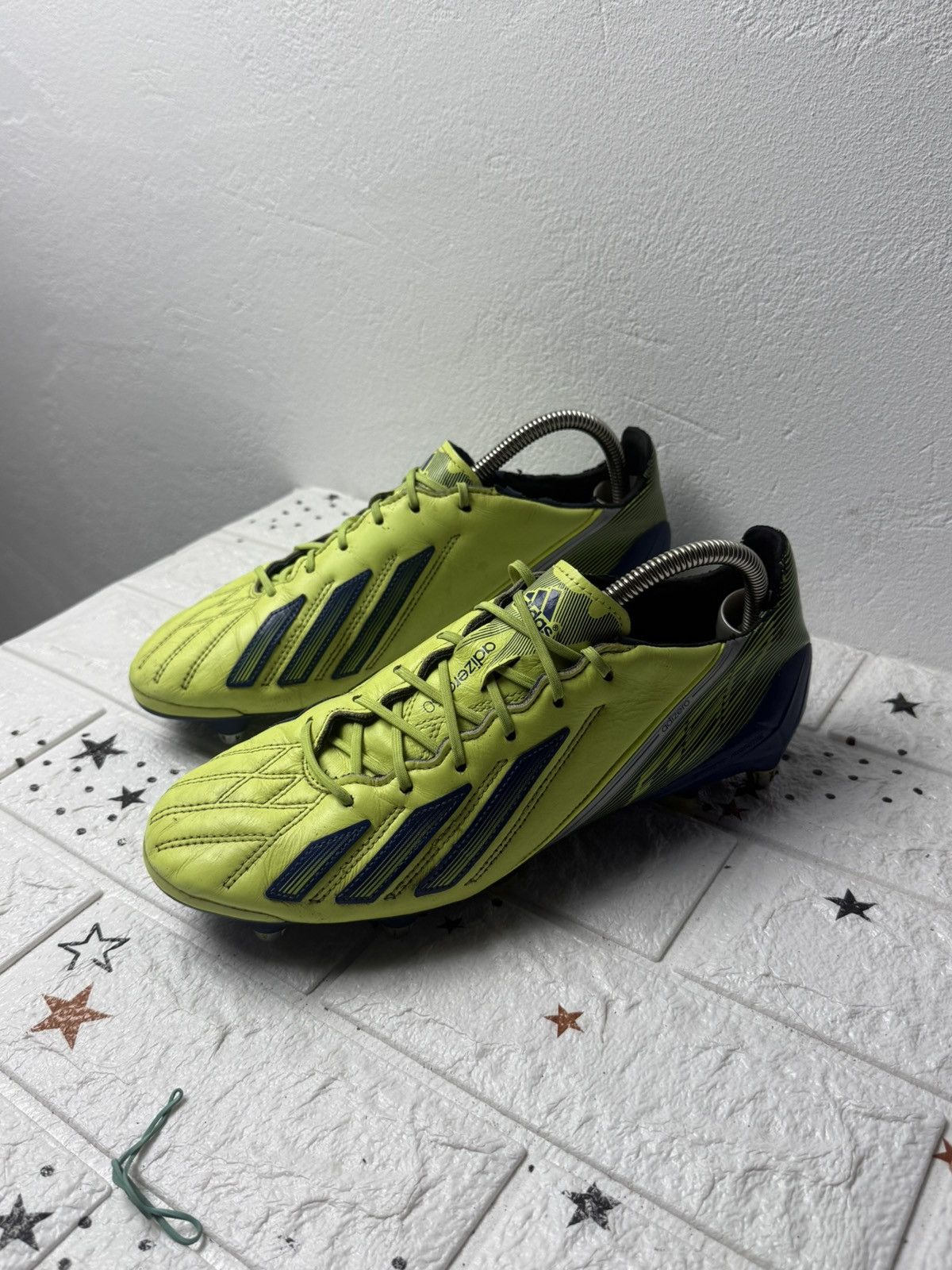 Adidas Adidas F50 Adizero Leather SG Elite G97169 US8 UK7.5 EUR41 Size US 8 / EU 41 - 4 Thumbnail