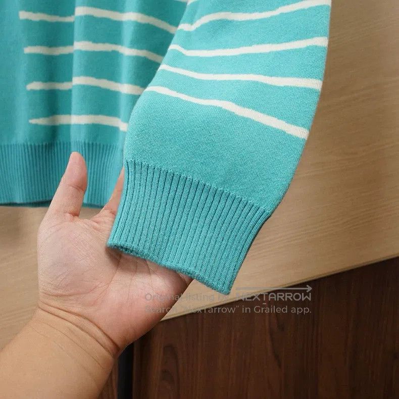 Hermes Hermes Round Neck Knit Sweater Size US L / EU 52-54 / 3 - 8 Thumbnail
