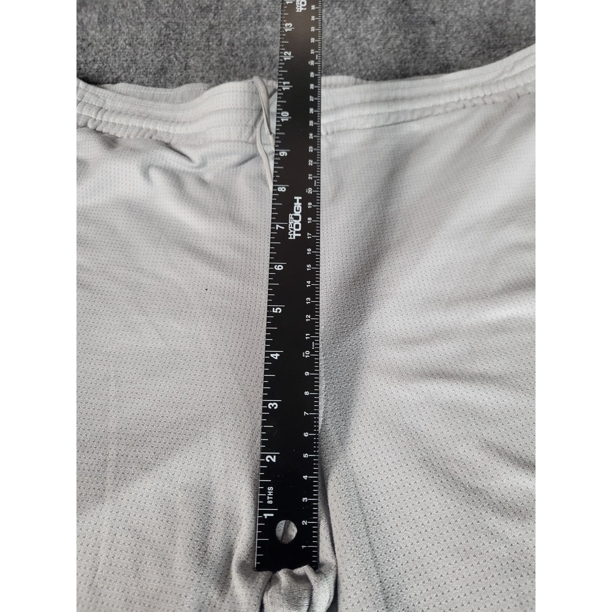 Nike Nike Fit Dry Basketball Shorts Men Sz L Gray Drawstring Casu Size US 38 / EU 54 - 5 Thumbnail